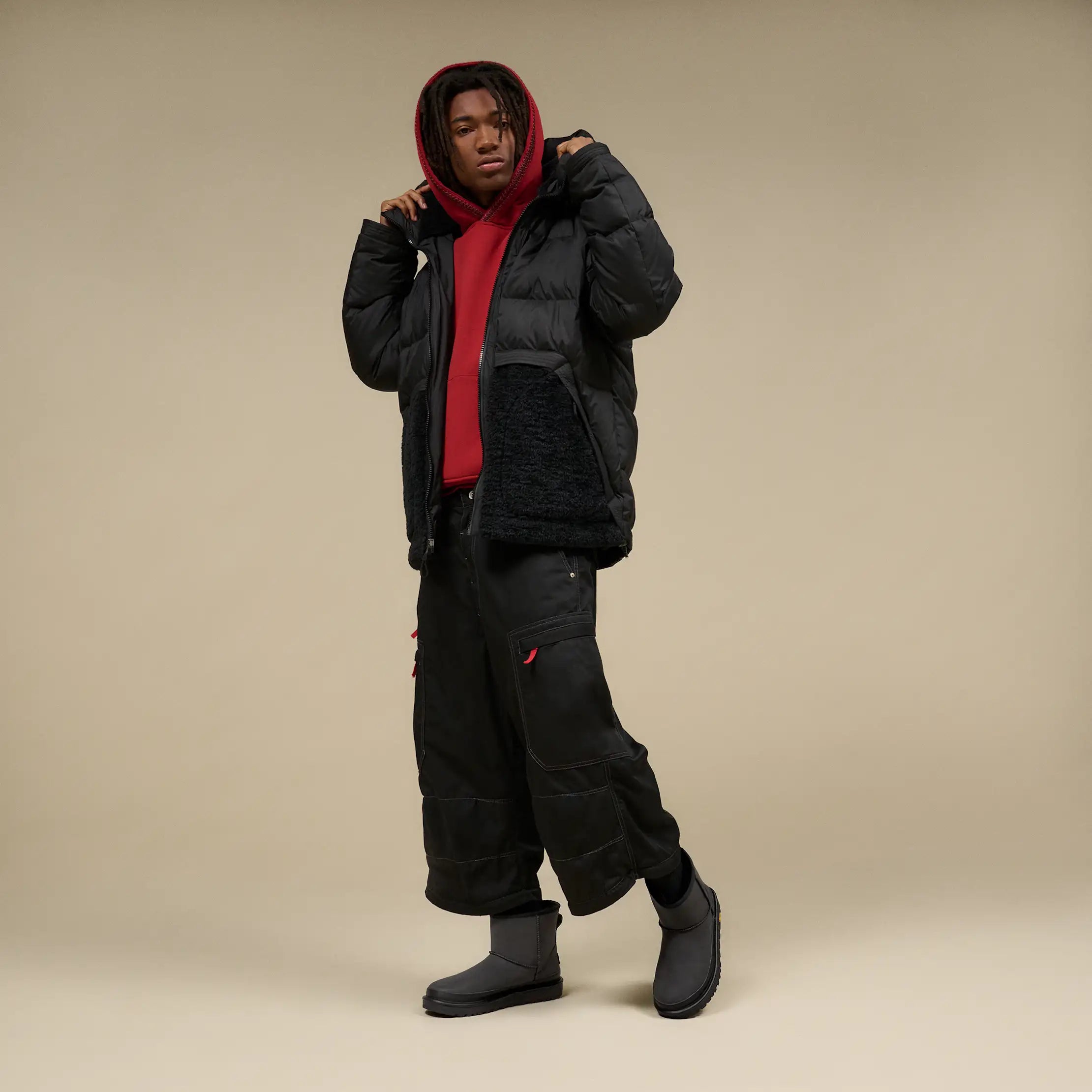 Men's MetroPeak Down Puffer Jacket - BLACK
