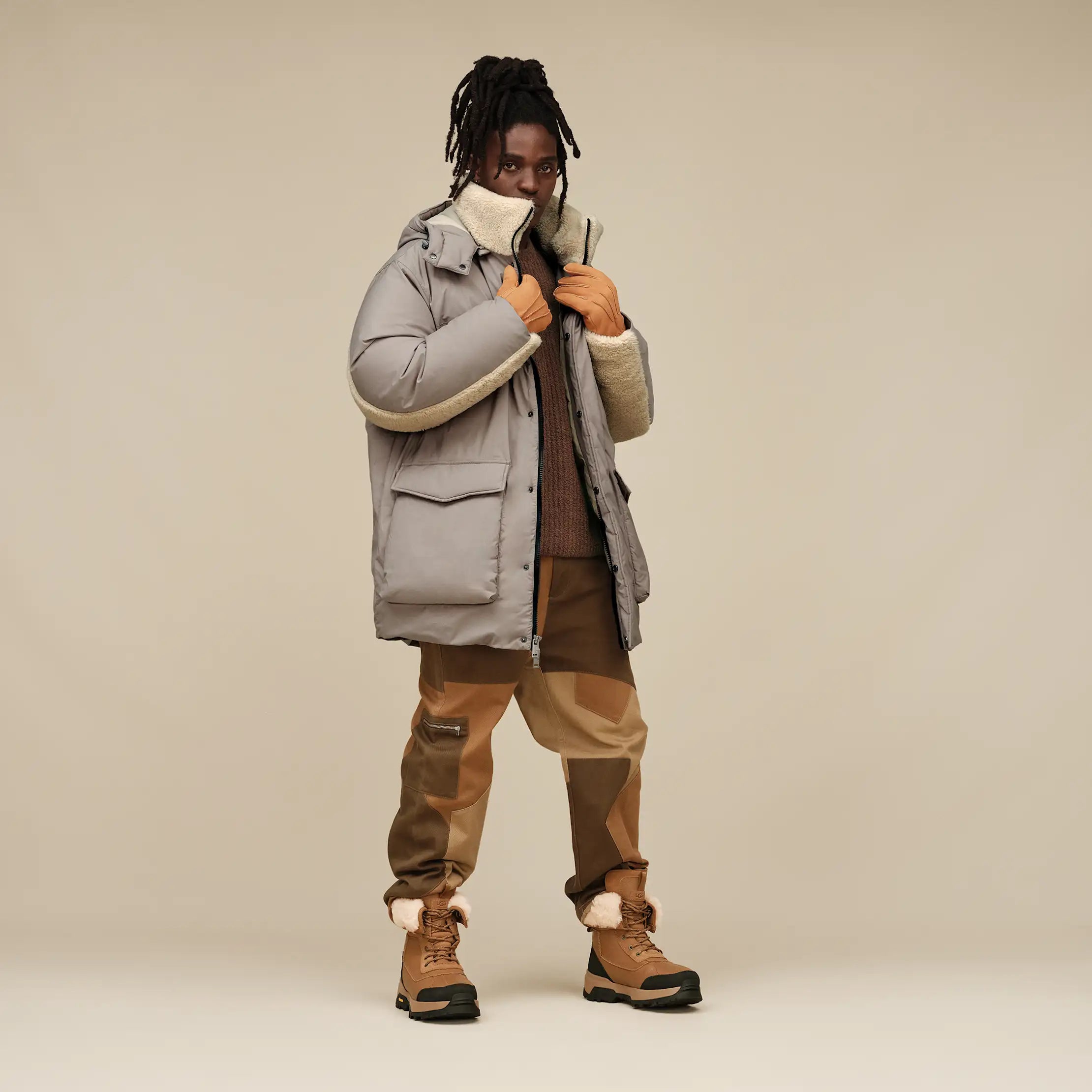 Men's Eamon Down Parka - COBBLE GREY