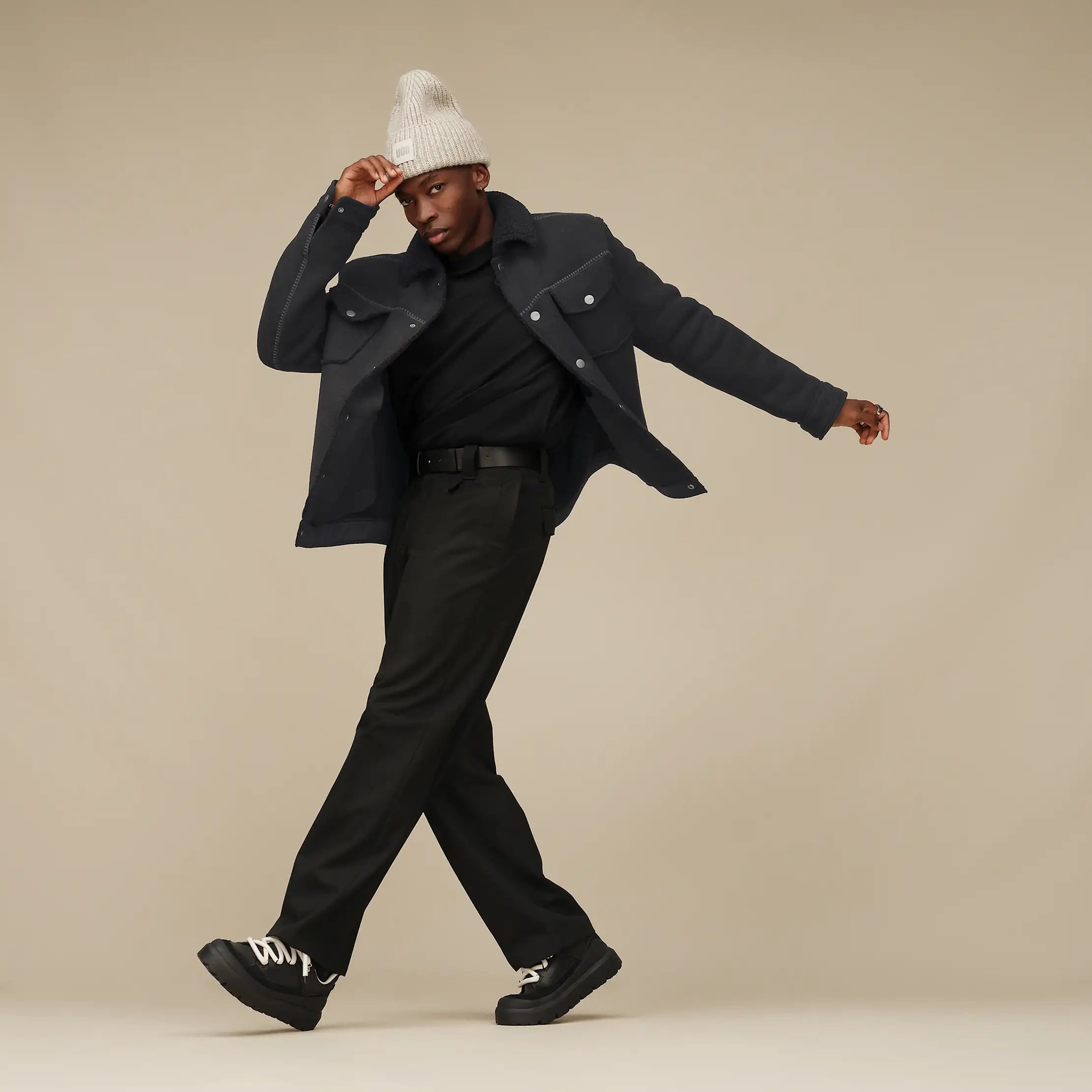 Men's Janson UGGfluff Jacket II - BLACK