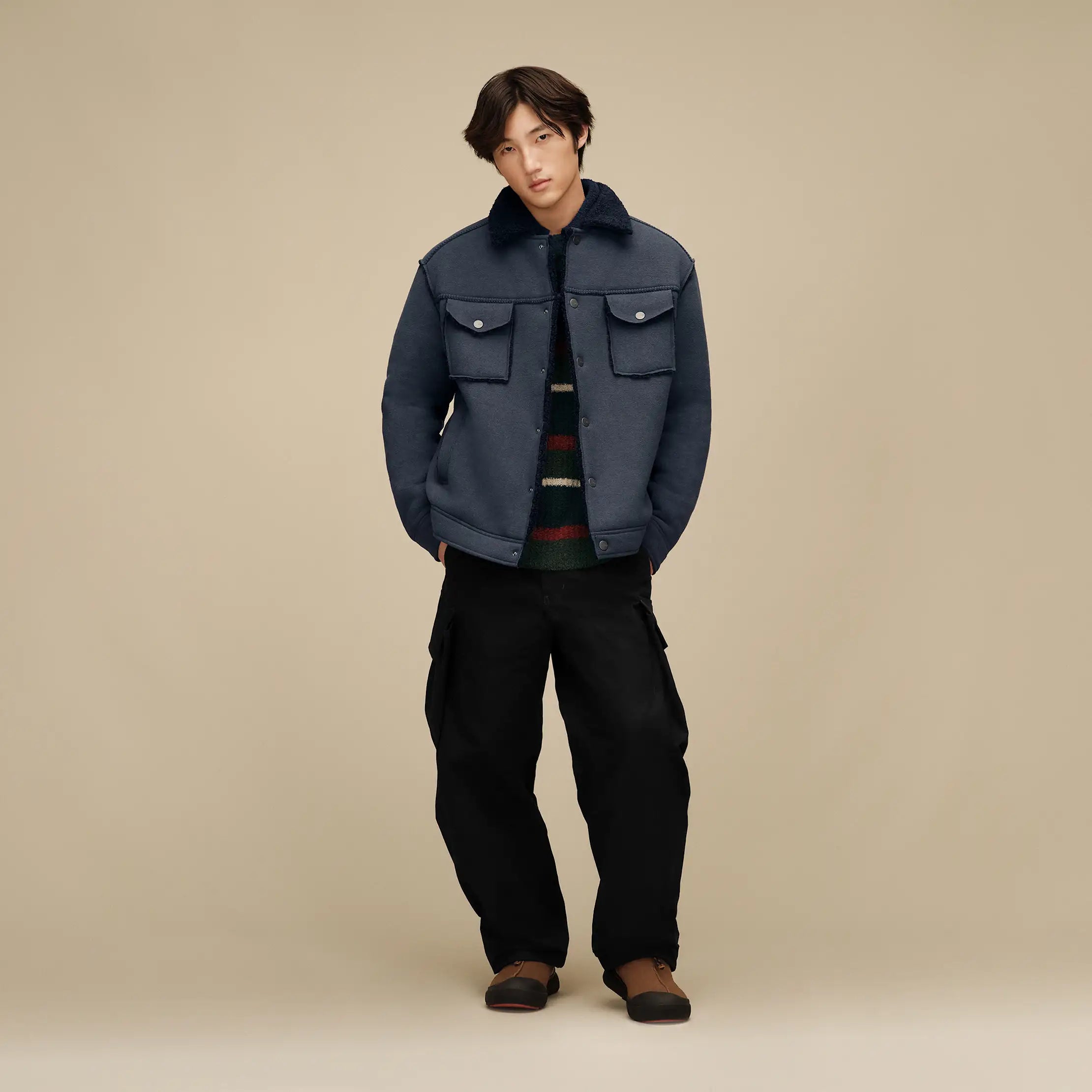 Men's Janson UGGfluff Jacket II - EVE BLUE
