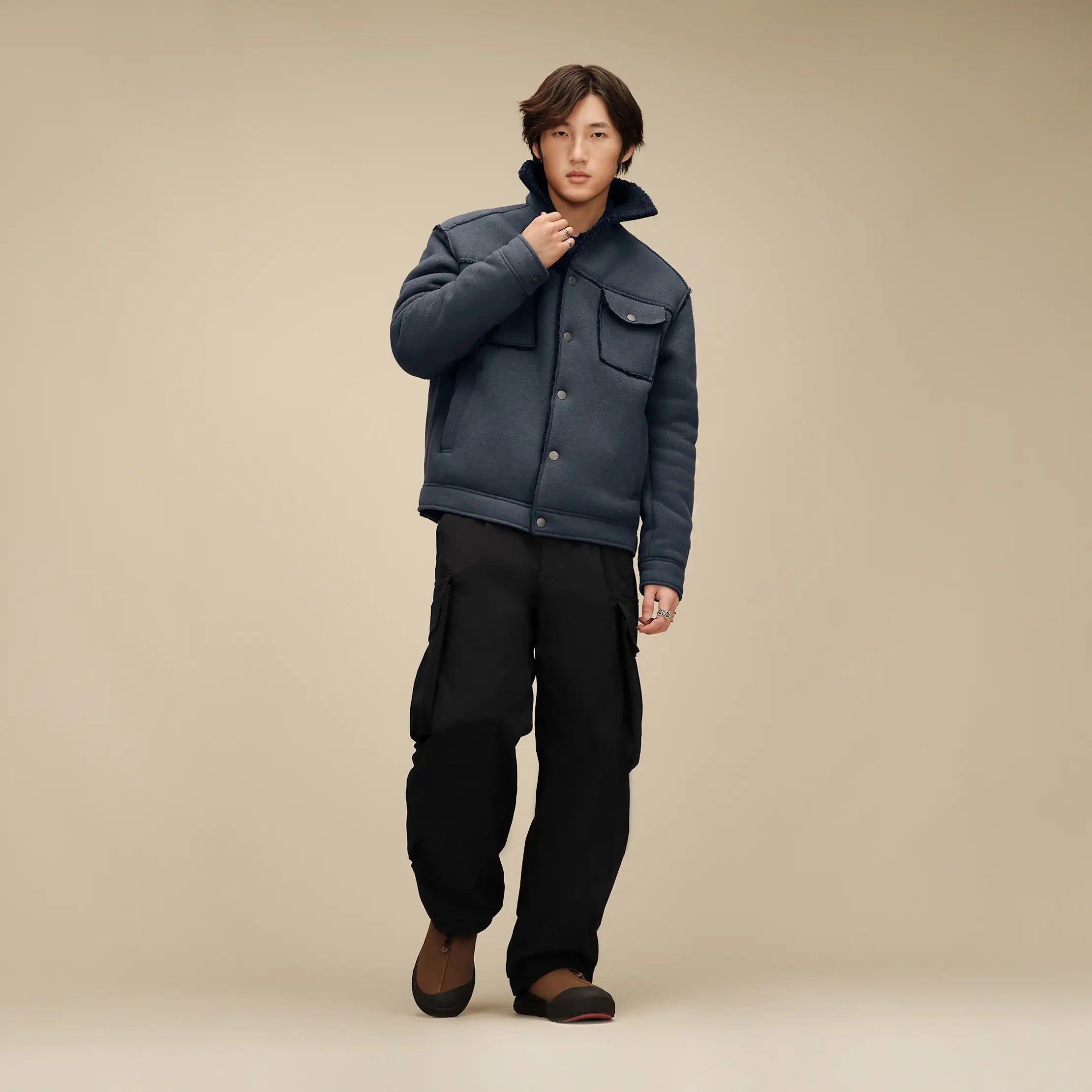 Men's Janson UGGfluff Jacket II - EVE BLUE