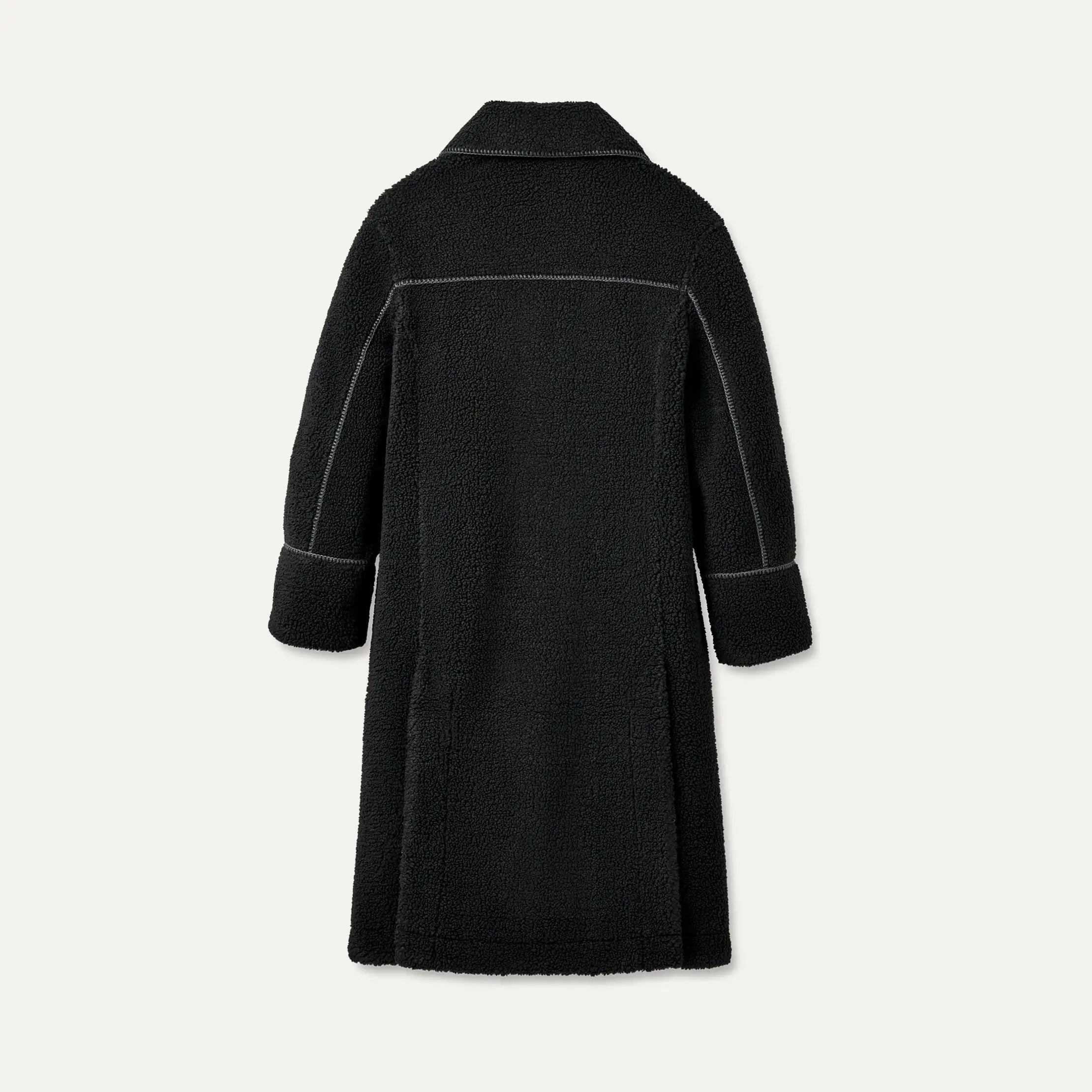 Women's Sema UGGfluff Coat - BLACK