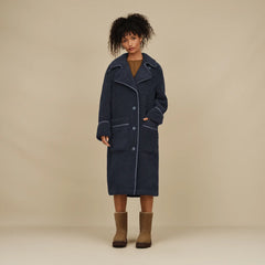 Women's Sema UGGfluff Coat - EVE BLUE