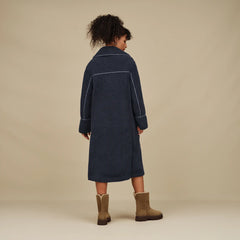Women's Sema UGGfluff Coat - EVE BLUE