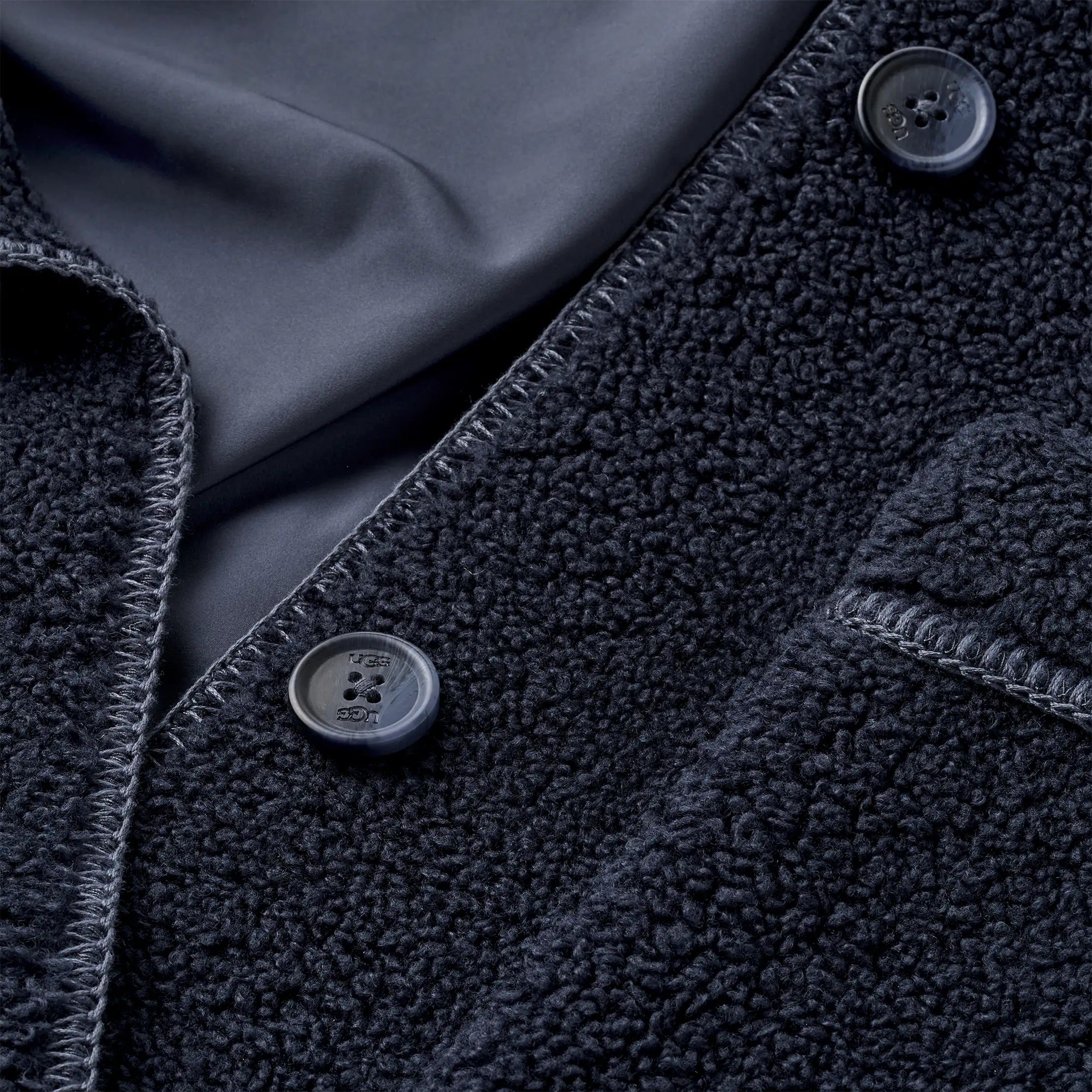 Women's Sema UGGfluff Coat - EVE BLUE