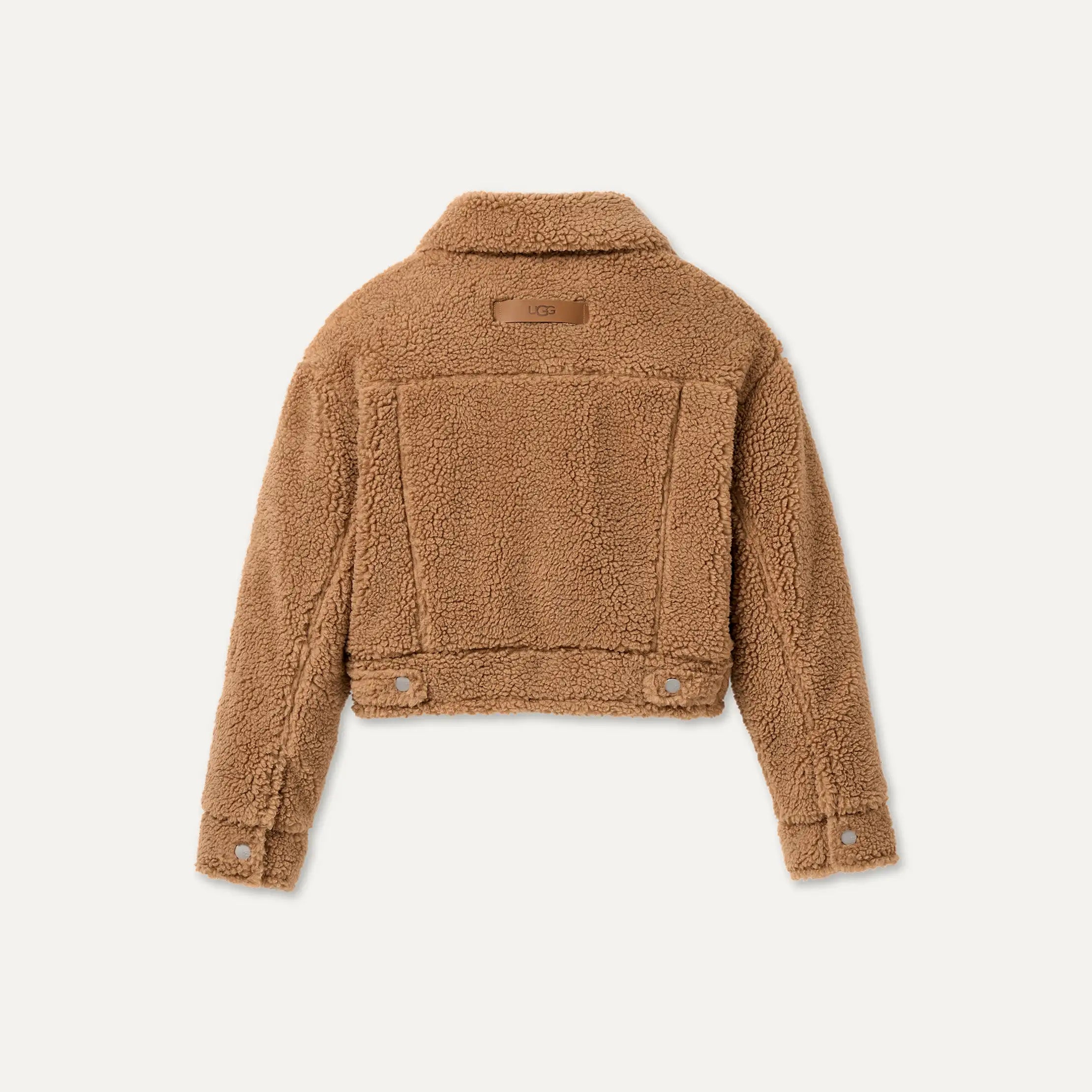 Women's Frankie Short Trucker Jacket - CHESTNUT