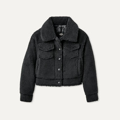 Women's Frankie Short Trucker Jacket - INK