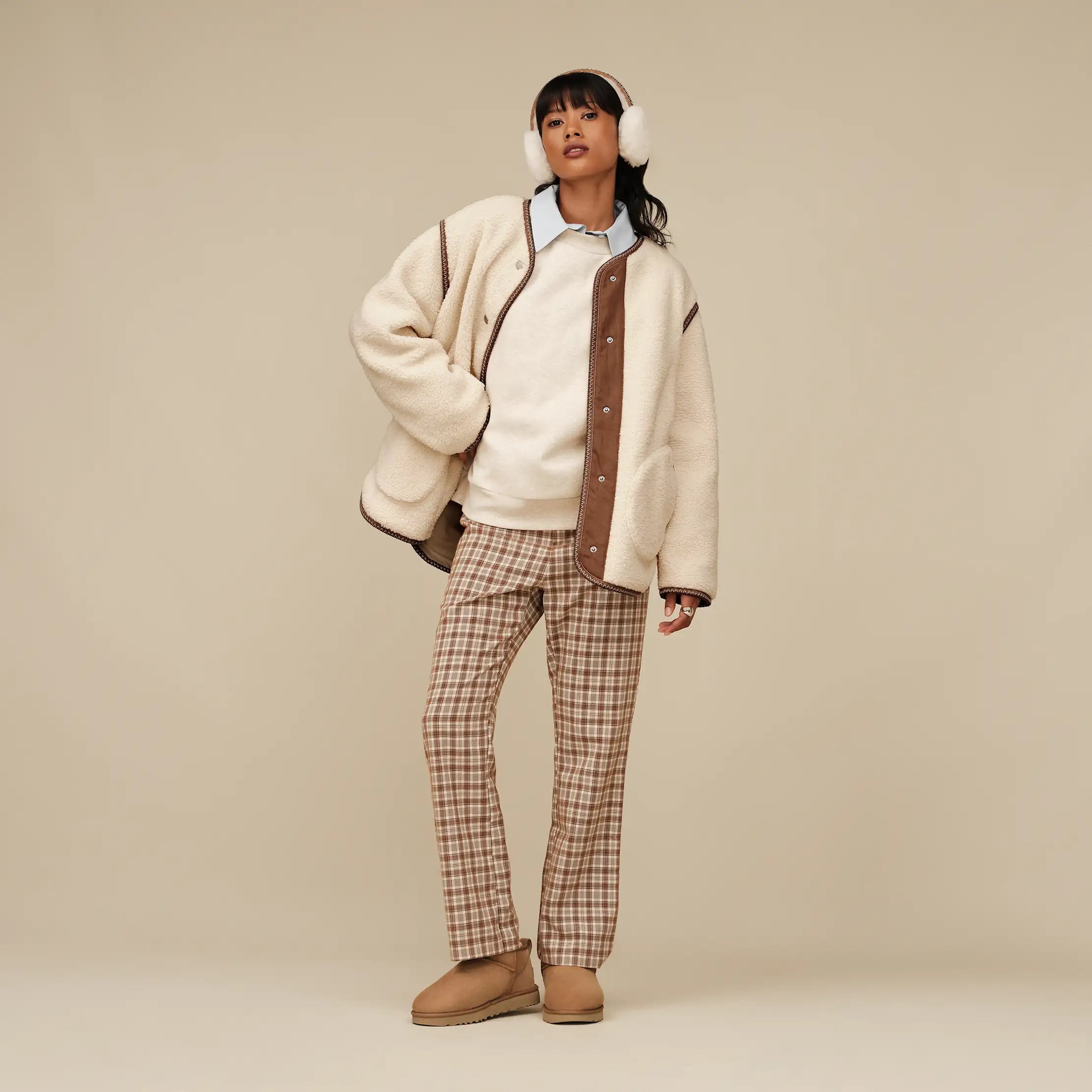 Women's Emmersyn UGGbraid Jacket - CREAM