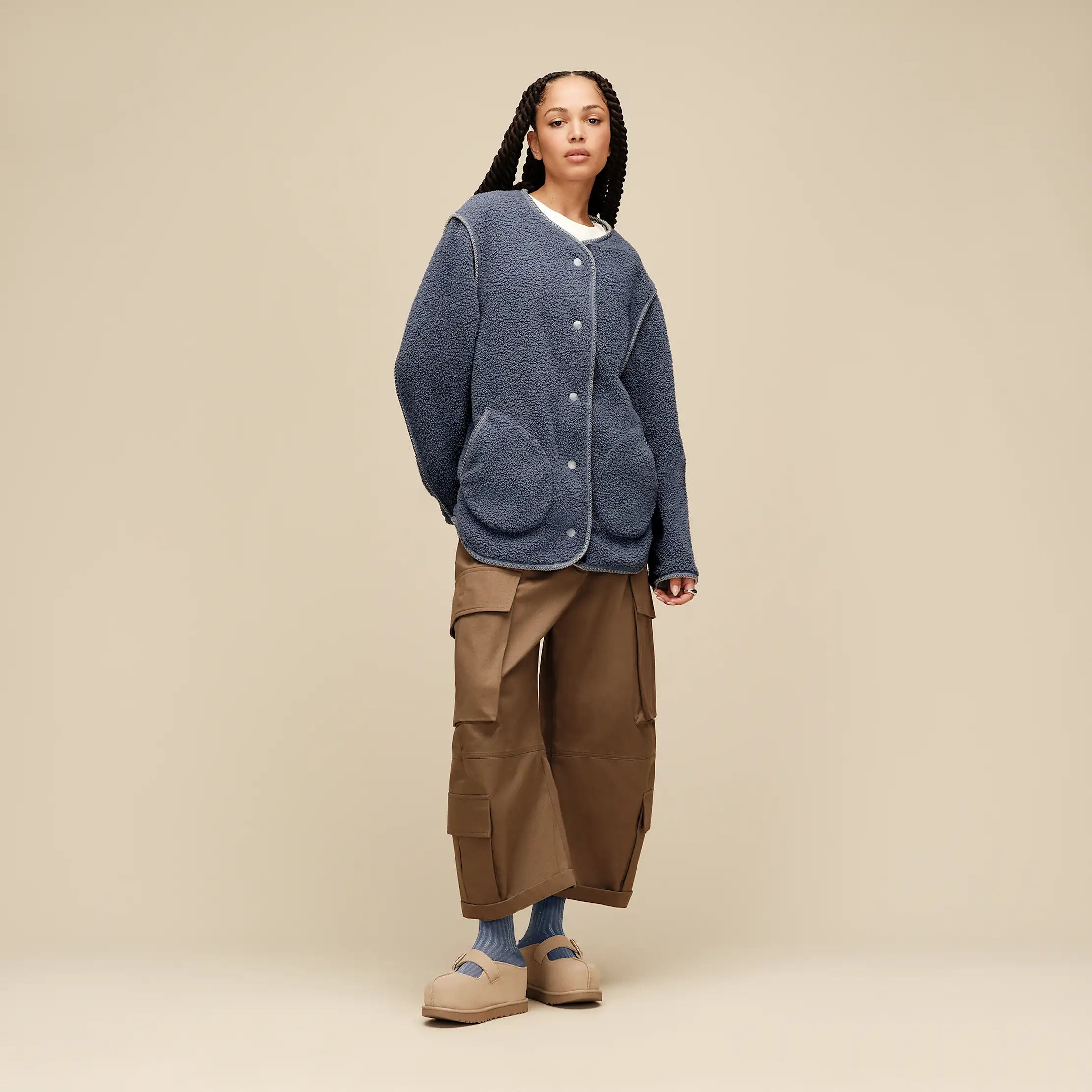 Women's Emmersyn UGGbraid Jacket - TAHOE BLUE