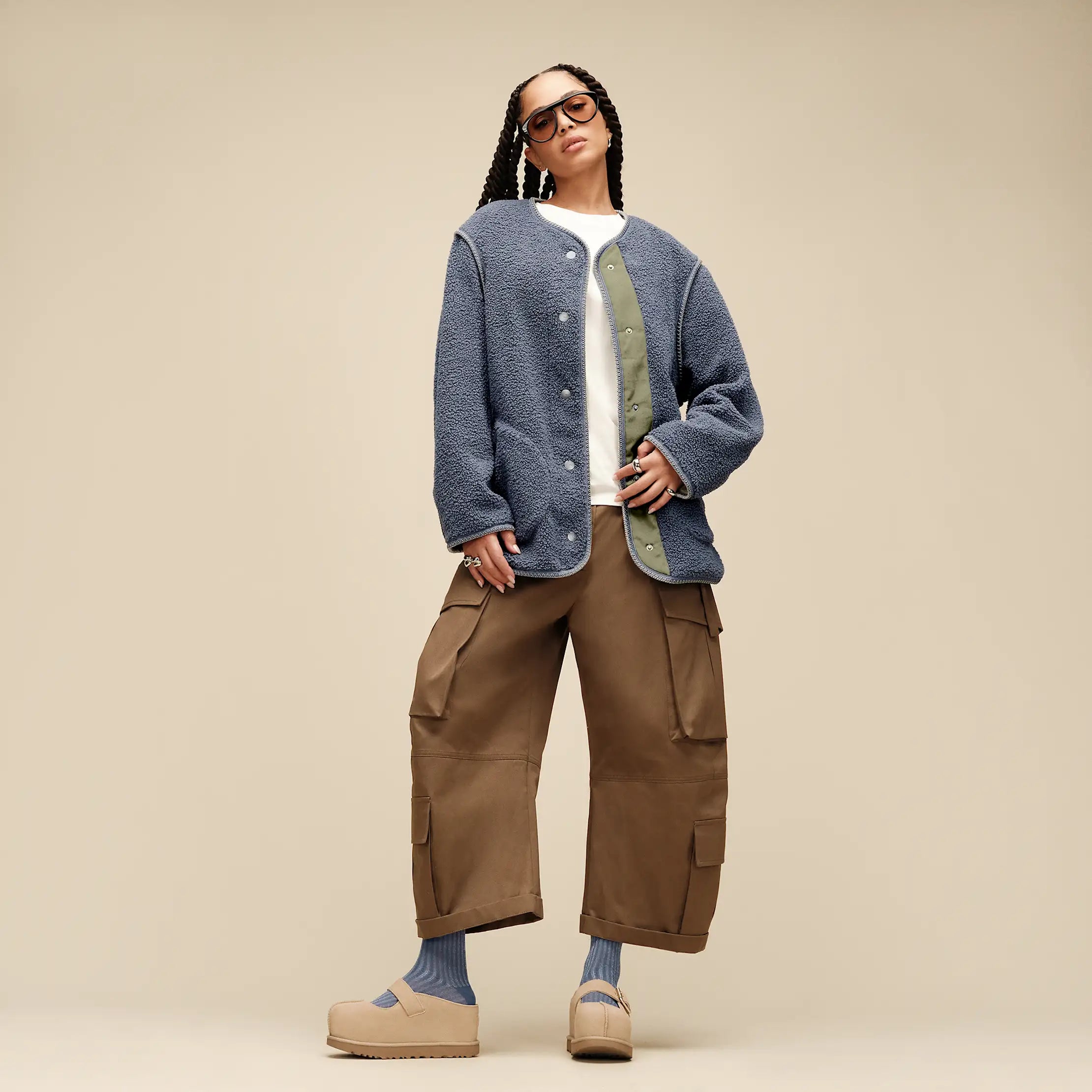 Women's Emmersyn UGGbraid Jacket - TAHOE BLUE