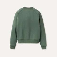 Women's UGG Logo Crewneck - GREEN STONE