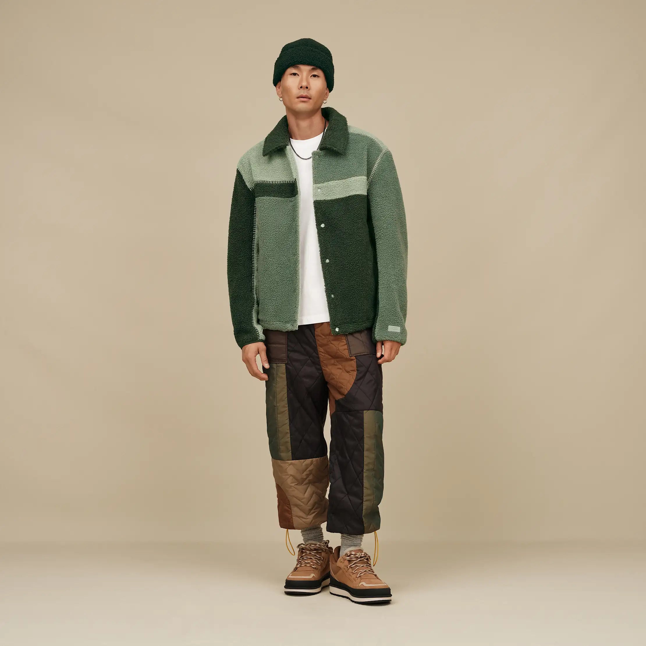 Men's Lachlan UGGfluff Jacket - ARUGULA MULTI