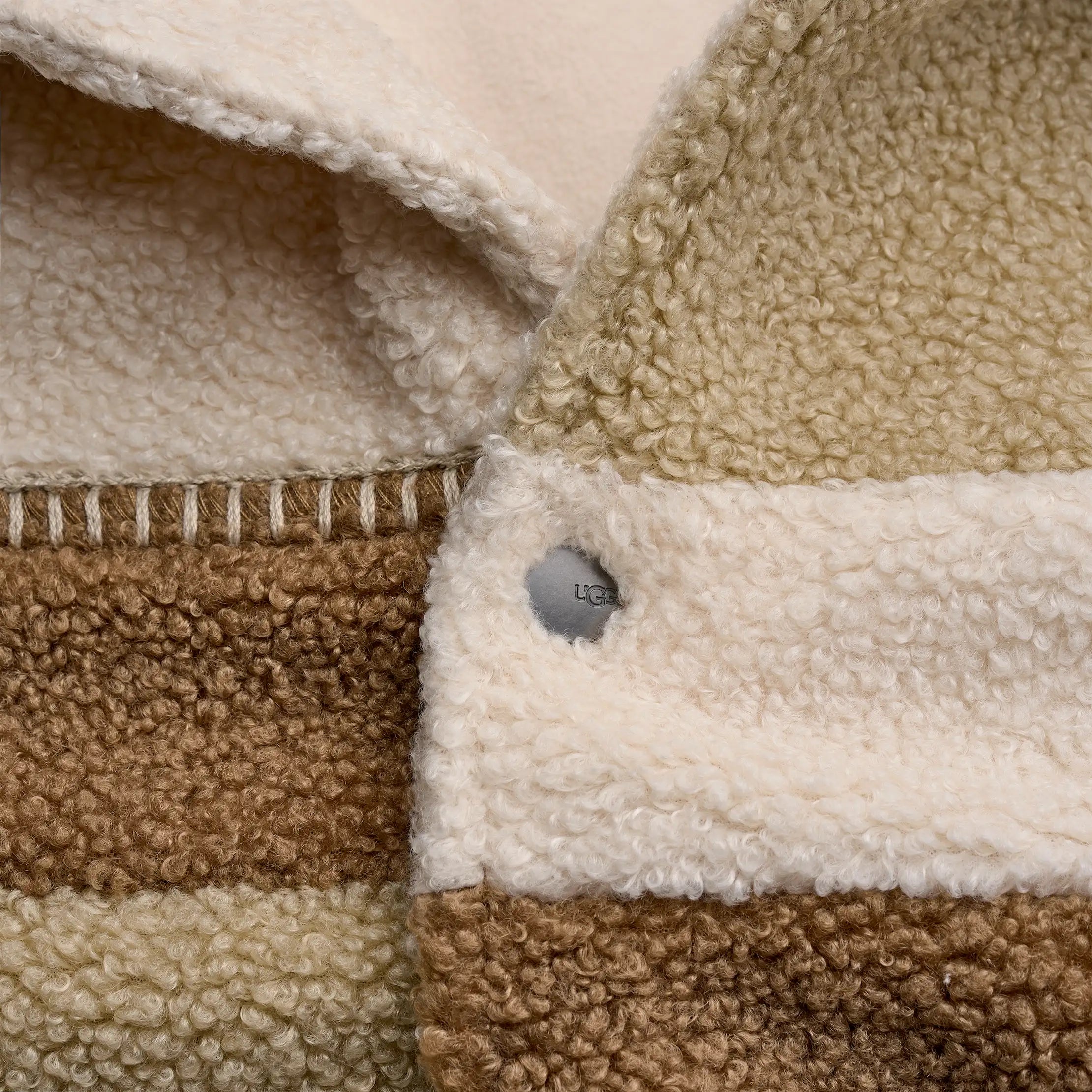 Men's Lachlan UGGfluff Jacket - SAND MULTI