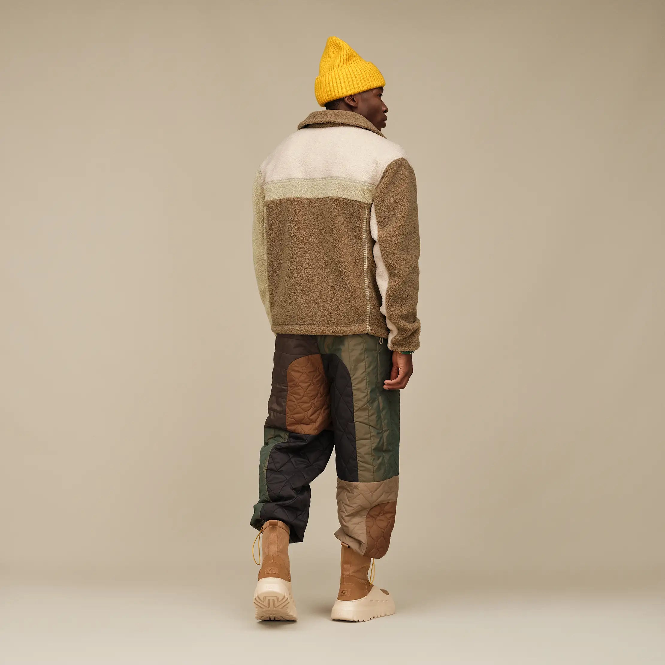 Men's Lachlan UGGfluff Jacket - SAND MULTI