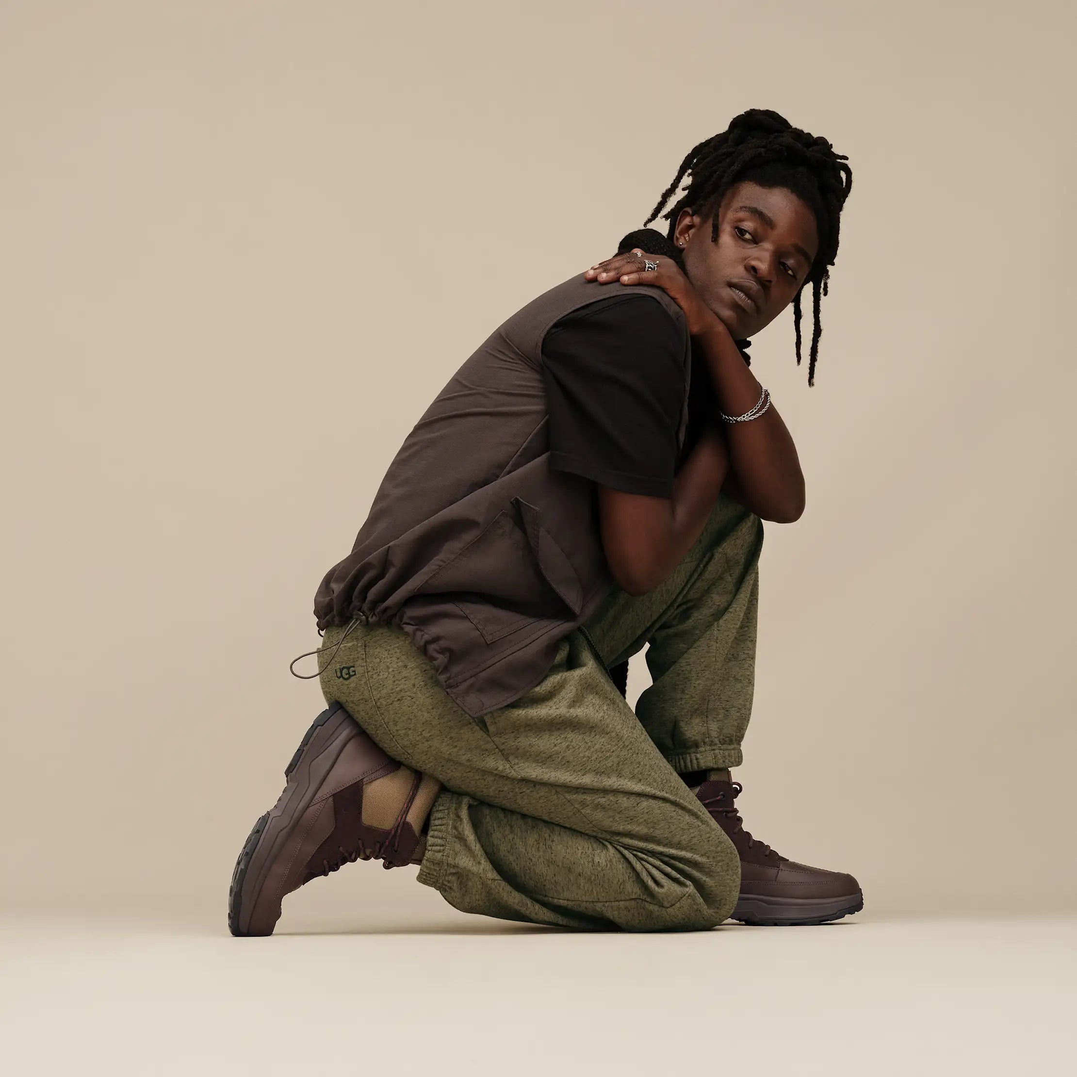 Men's Xander Jogger - BURNT OLIVE HEATHER