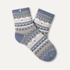Women's Cressida Cozy Quarter - GREY HEATHER MULTI