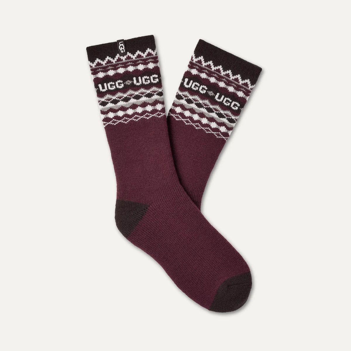Men's Keavy Cozy Crew - UGGISLE WILD GRAPE MULTI