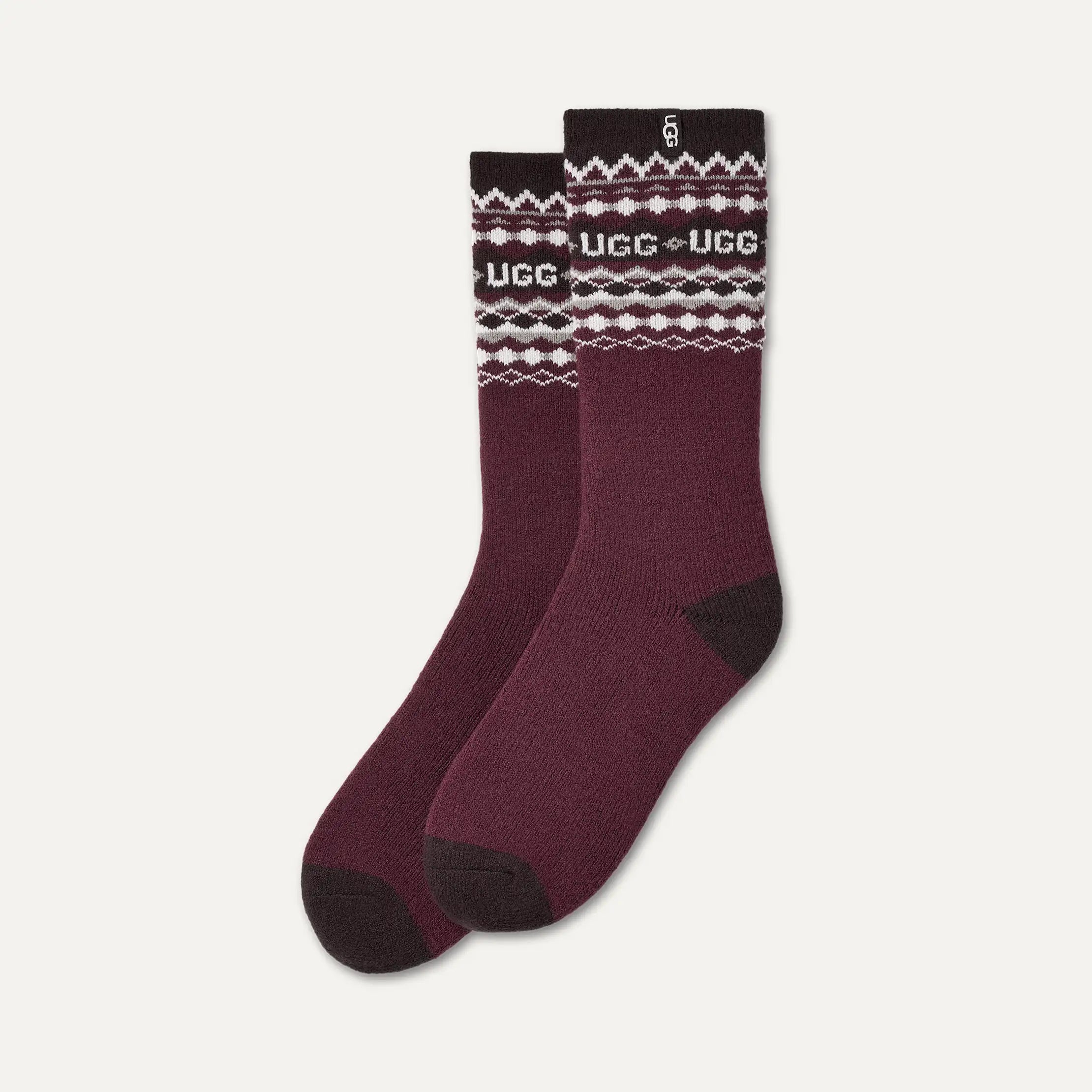 Men's Keavy Cozy Crew - UGGISLE WILD GRAPE MULTI