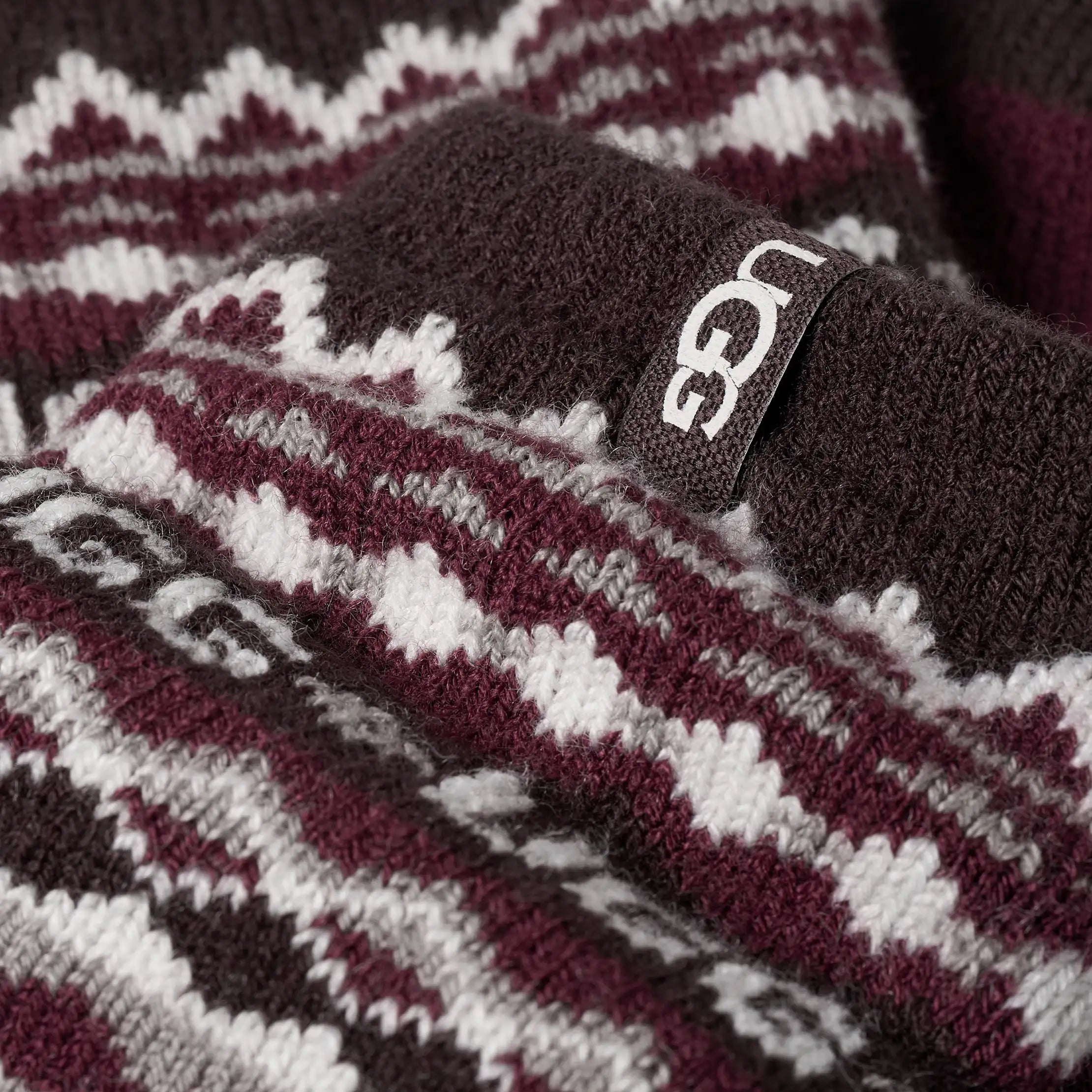 Men's Keavy Cozy Crew - UGGISLE WILD GRAPE MULTI