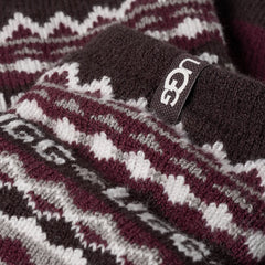 Men's Keavy Cozy Crew - UGGISLE WILD GRAPE MULTI