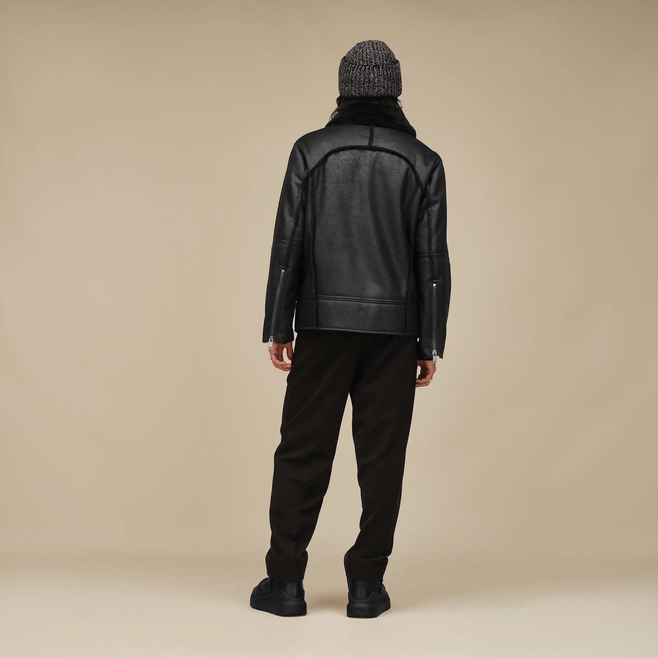 Men's Thayden LuxeFluff Jacket - BLACK