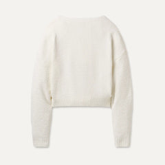 Women's Novalie Slouchy Pullover - CREAM