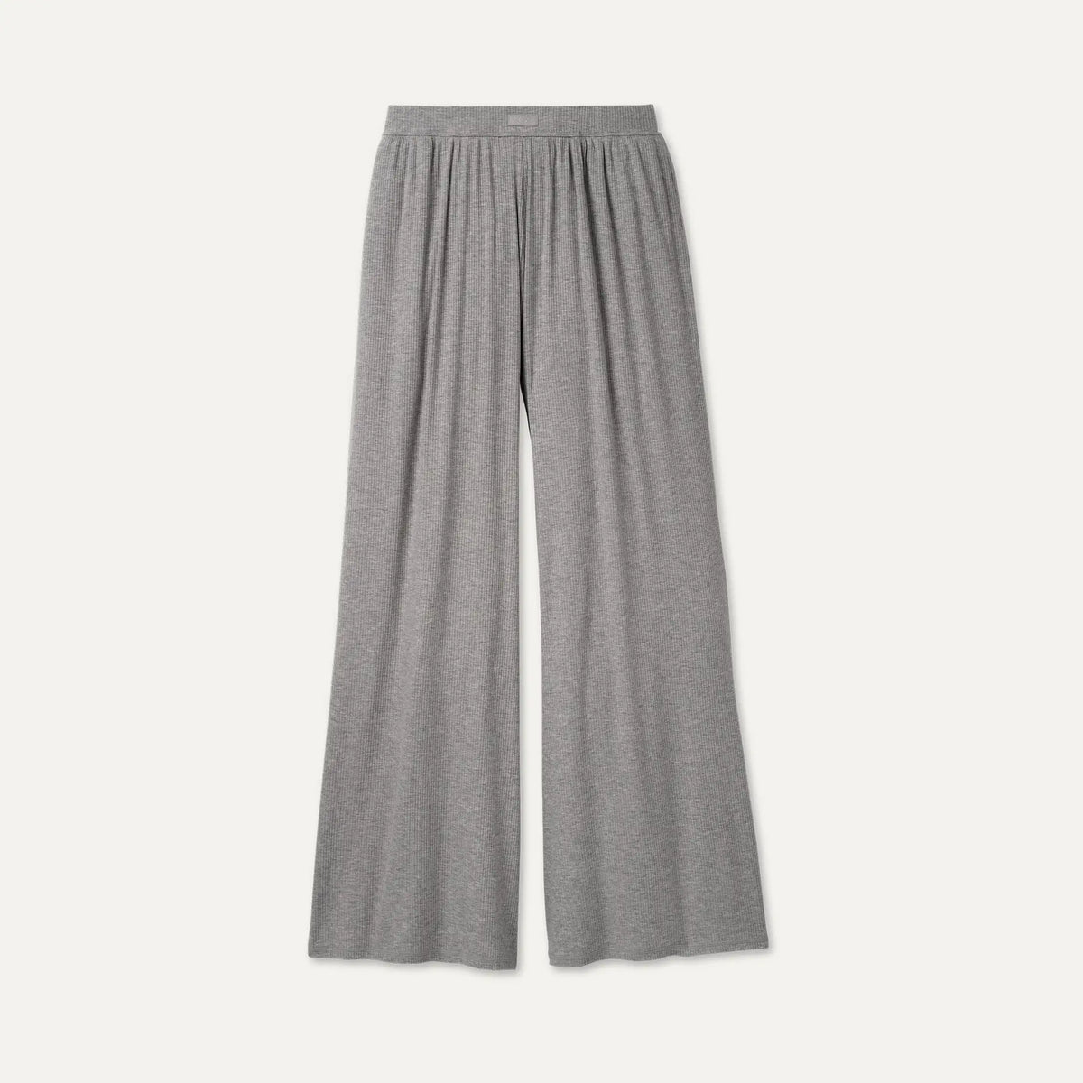 Women's Imogen Wide Leg Pant Rib - GREY HEATHER