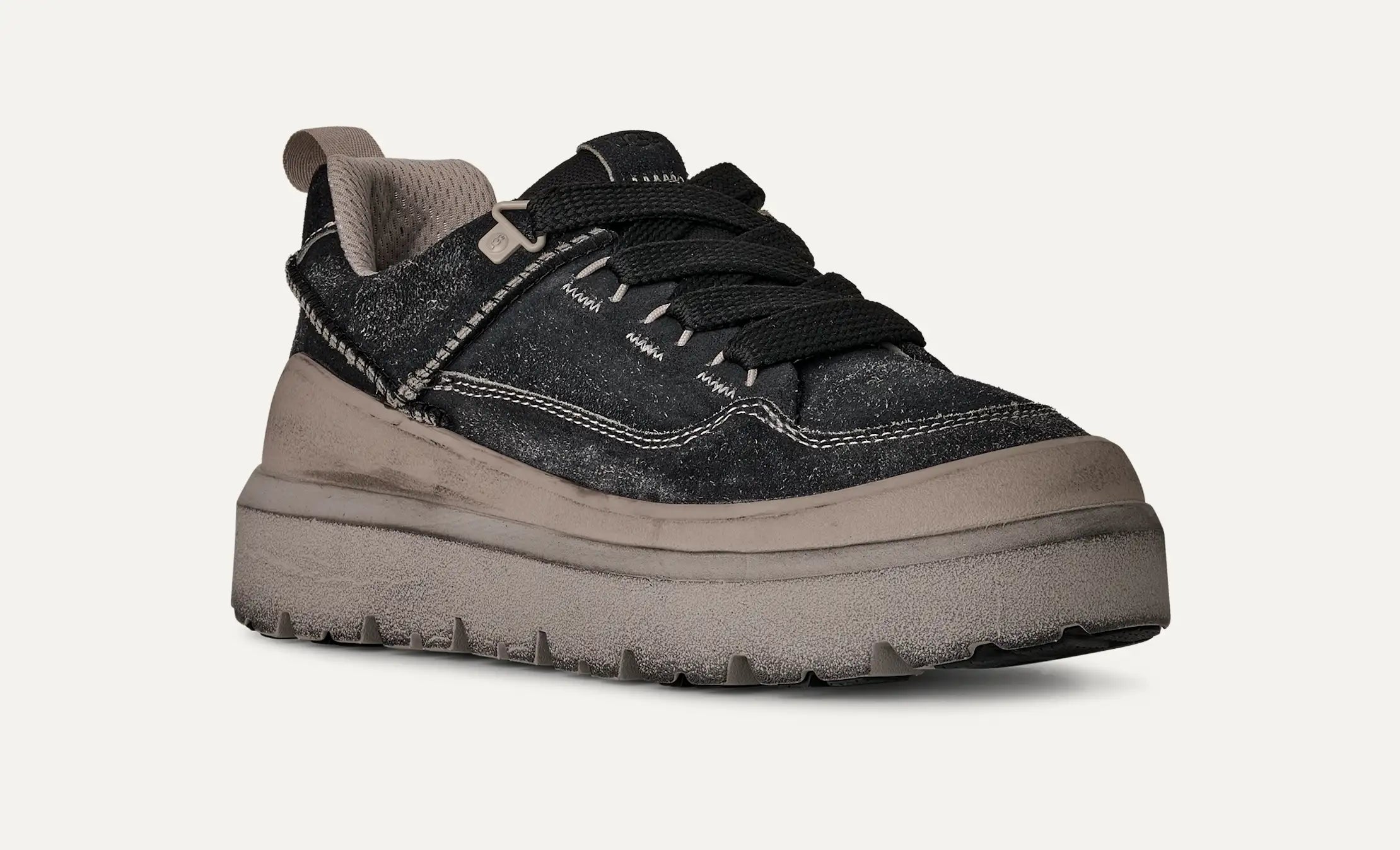 Men's Heritage Utility Sneaker Knoll - BLACK / CAMPFIRE