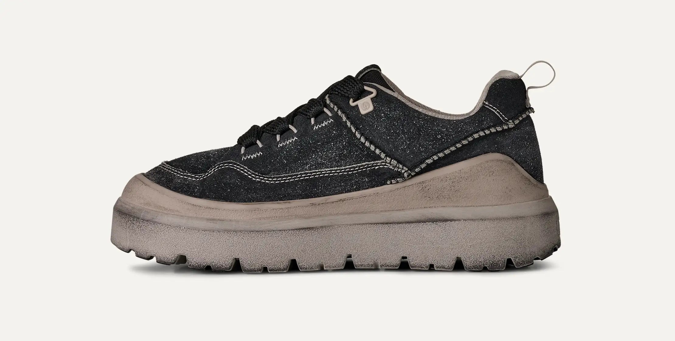 Men's Heritage Utility Sneaker Knoll - BLACK / CAMPFIRE