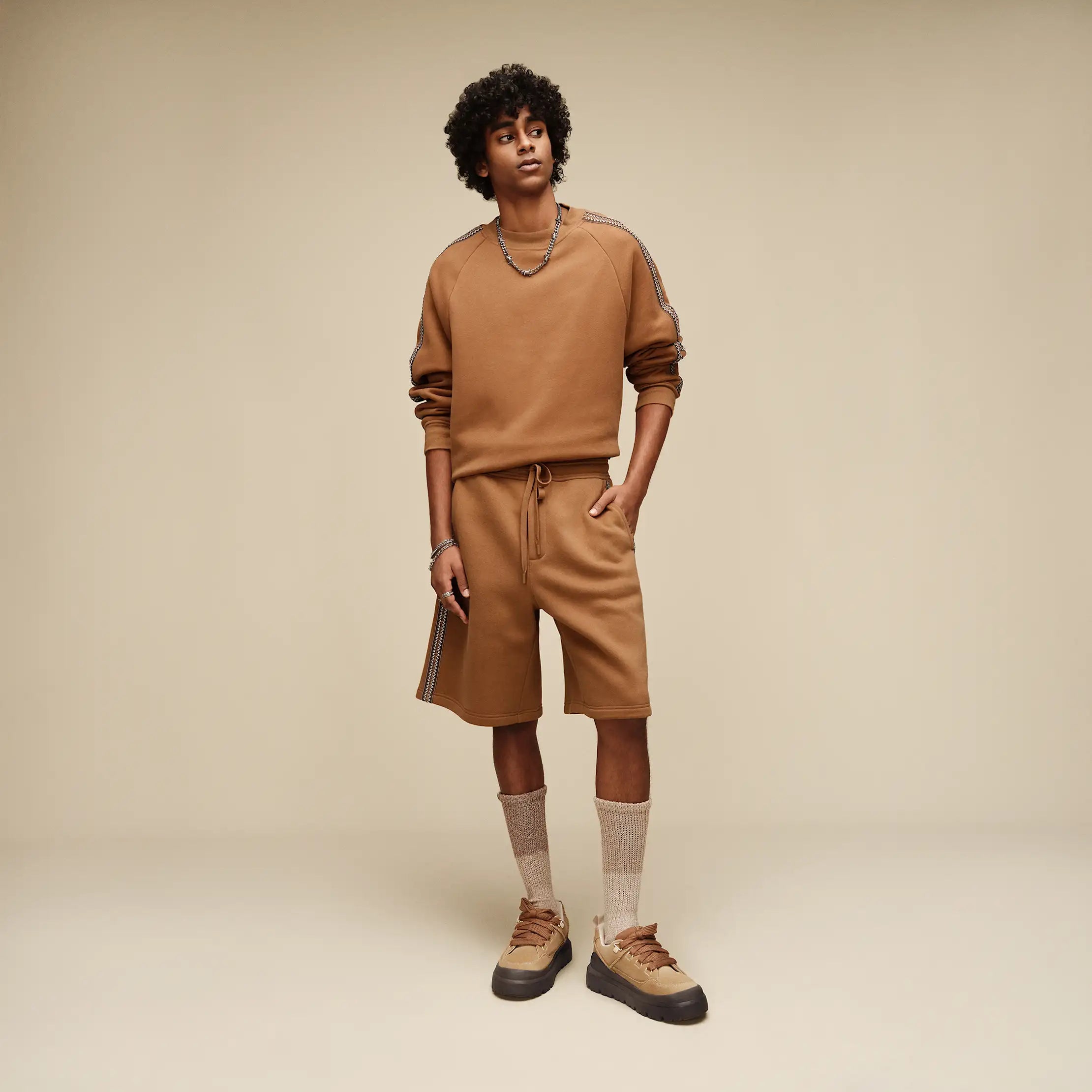 Men's Heritage Utility Sneaker Knoll - CHESTNUT / DARK EARTH
