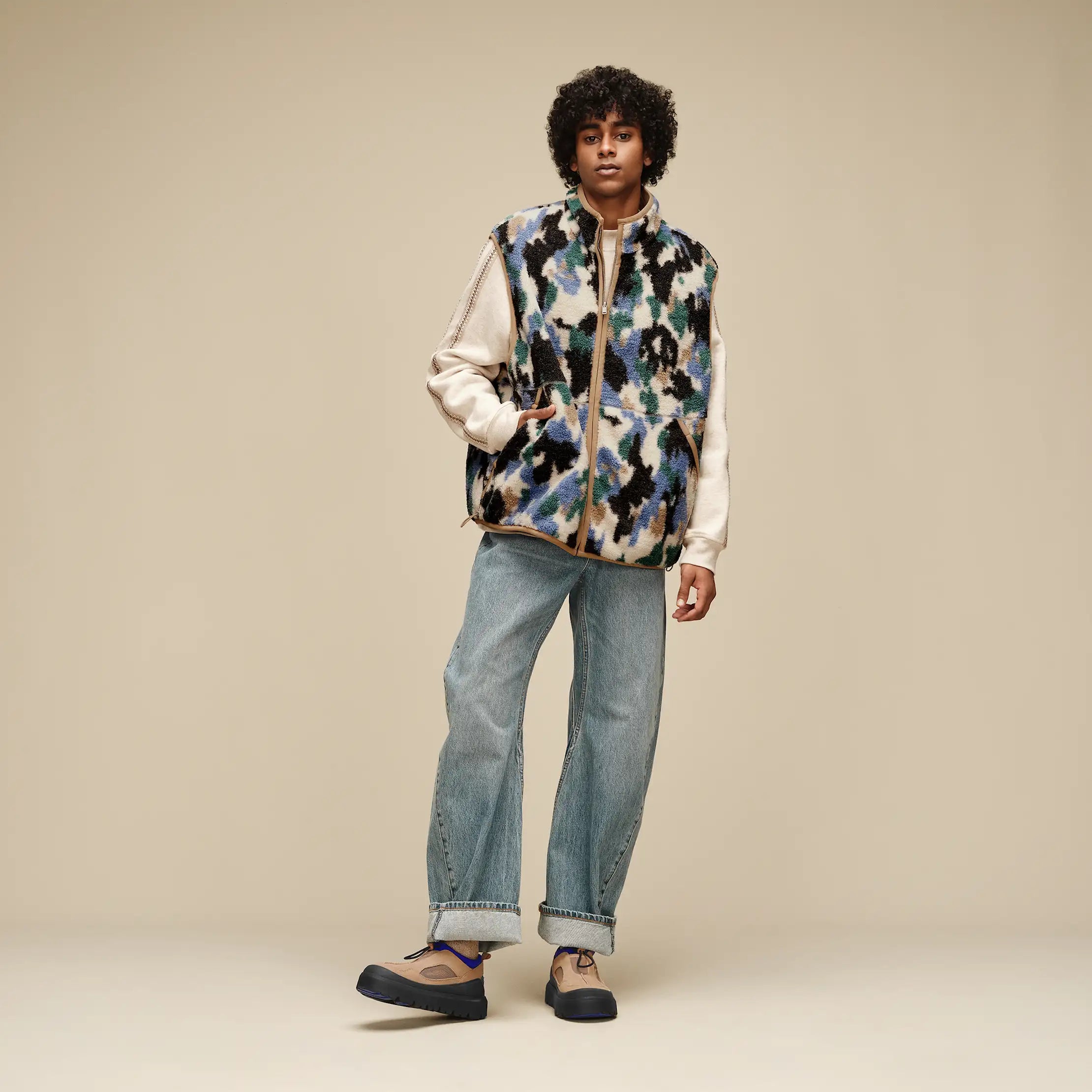 Men's Heritage Utility Axoid - SAND / REGAL BLUE