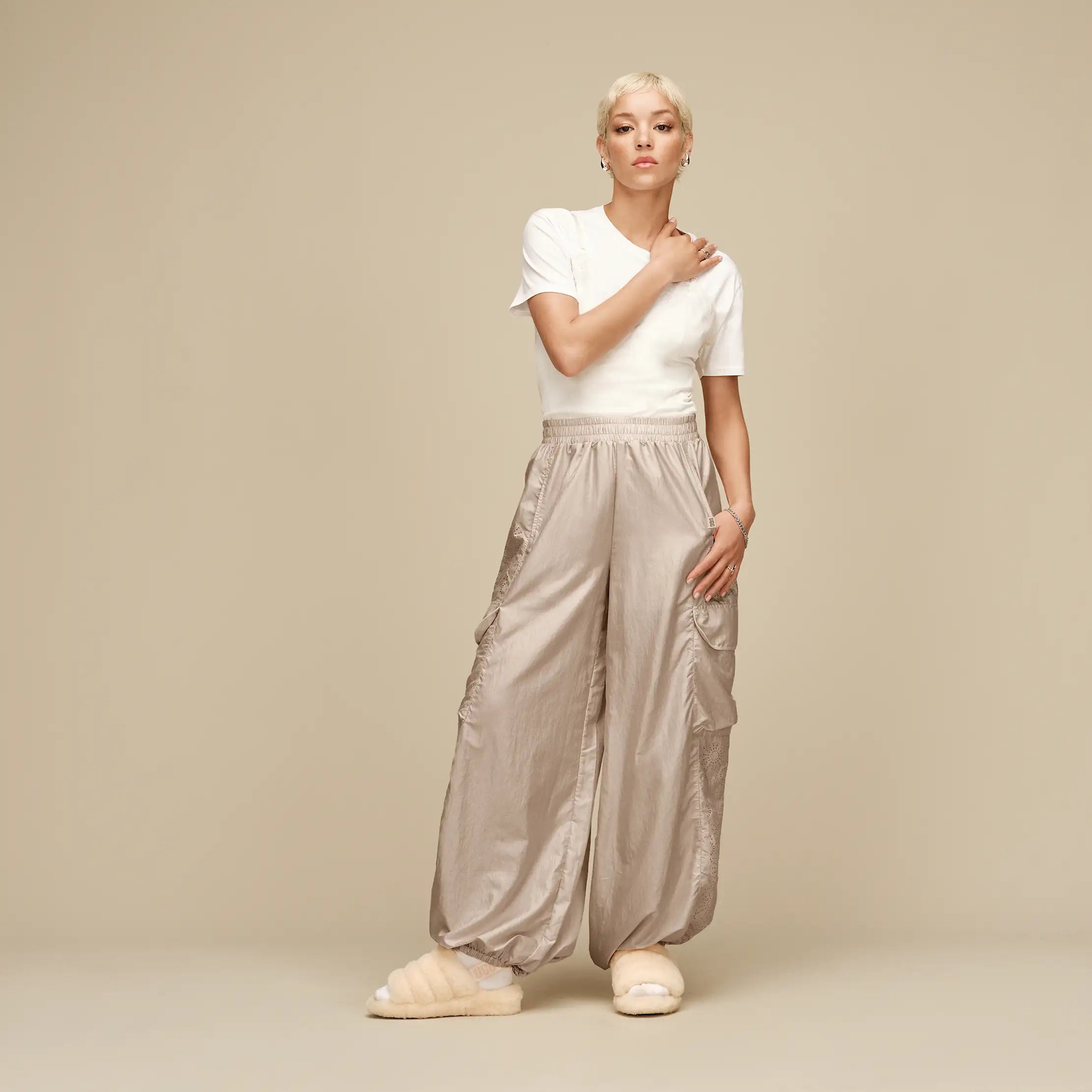 Women's Giavanni Balloon Cargo Pant - BLUFF