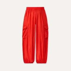 Women's Giavanni Balloon Cargo Pant - LOBSTER