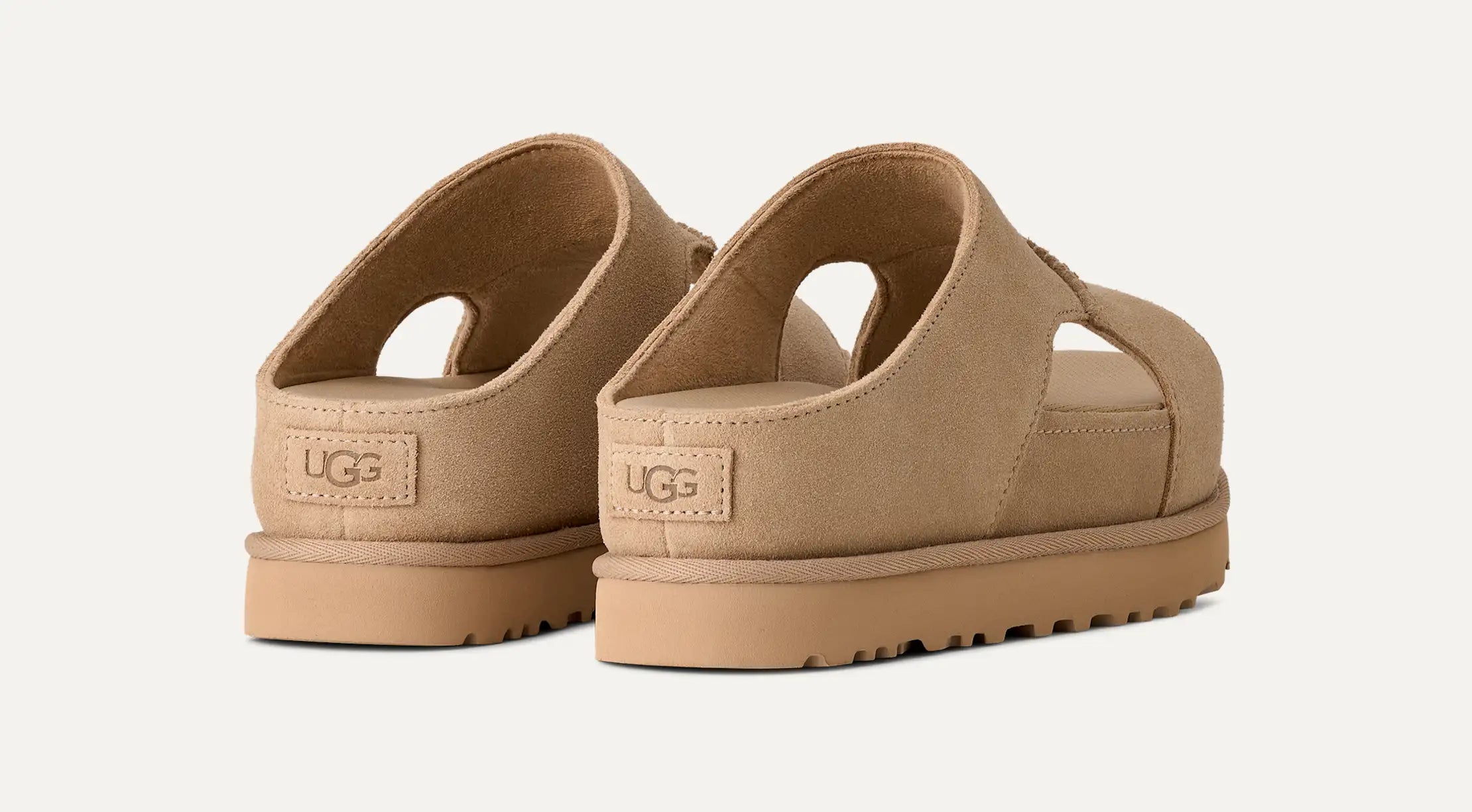 Women's Goldenstar Hi Cutout Slide - SAND