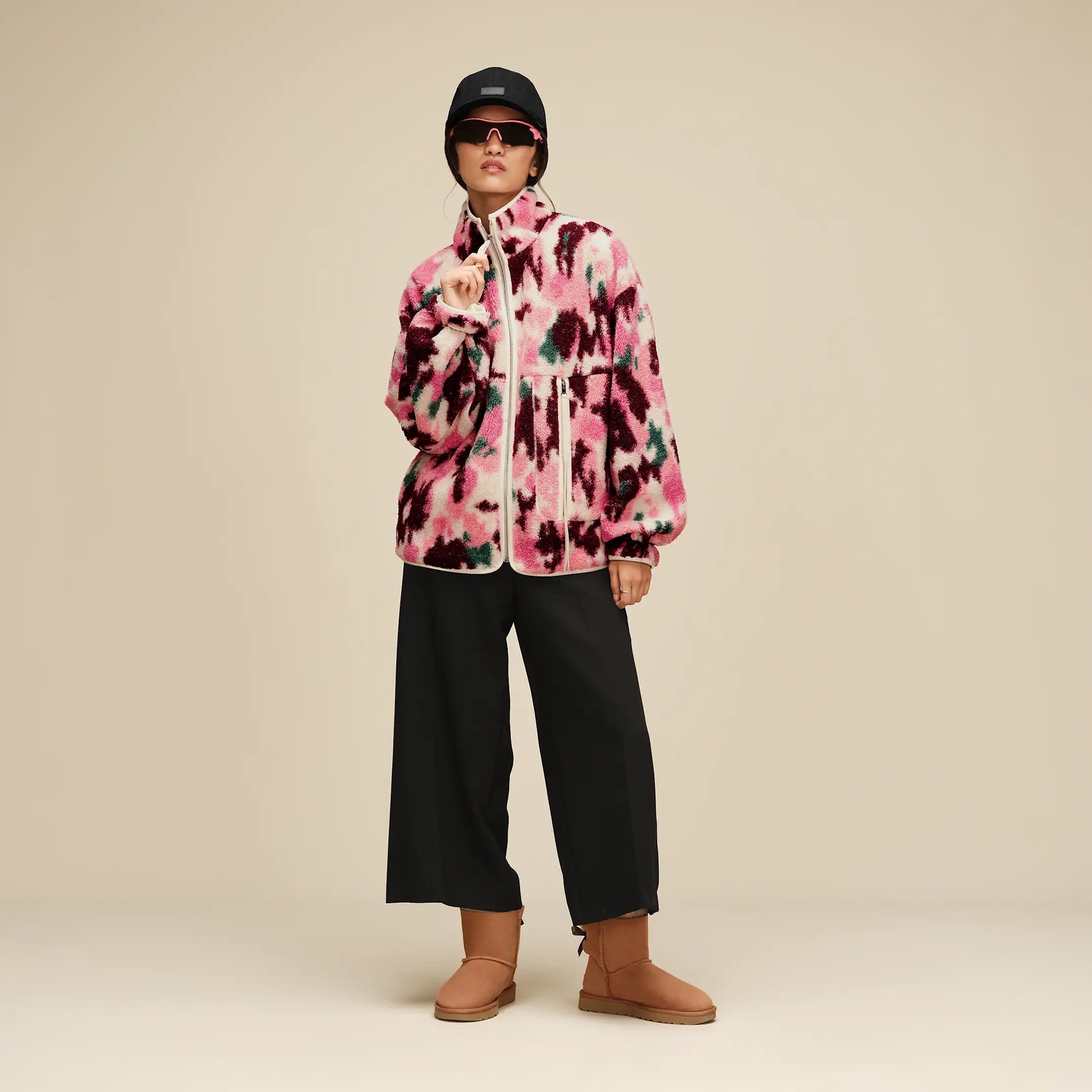 All Gender Marlene Splatter Jacket - ABSTRACT MULTI