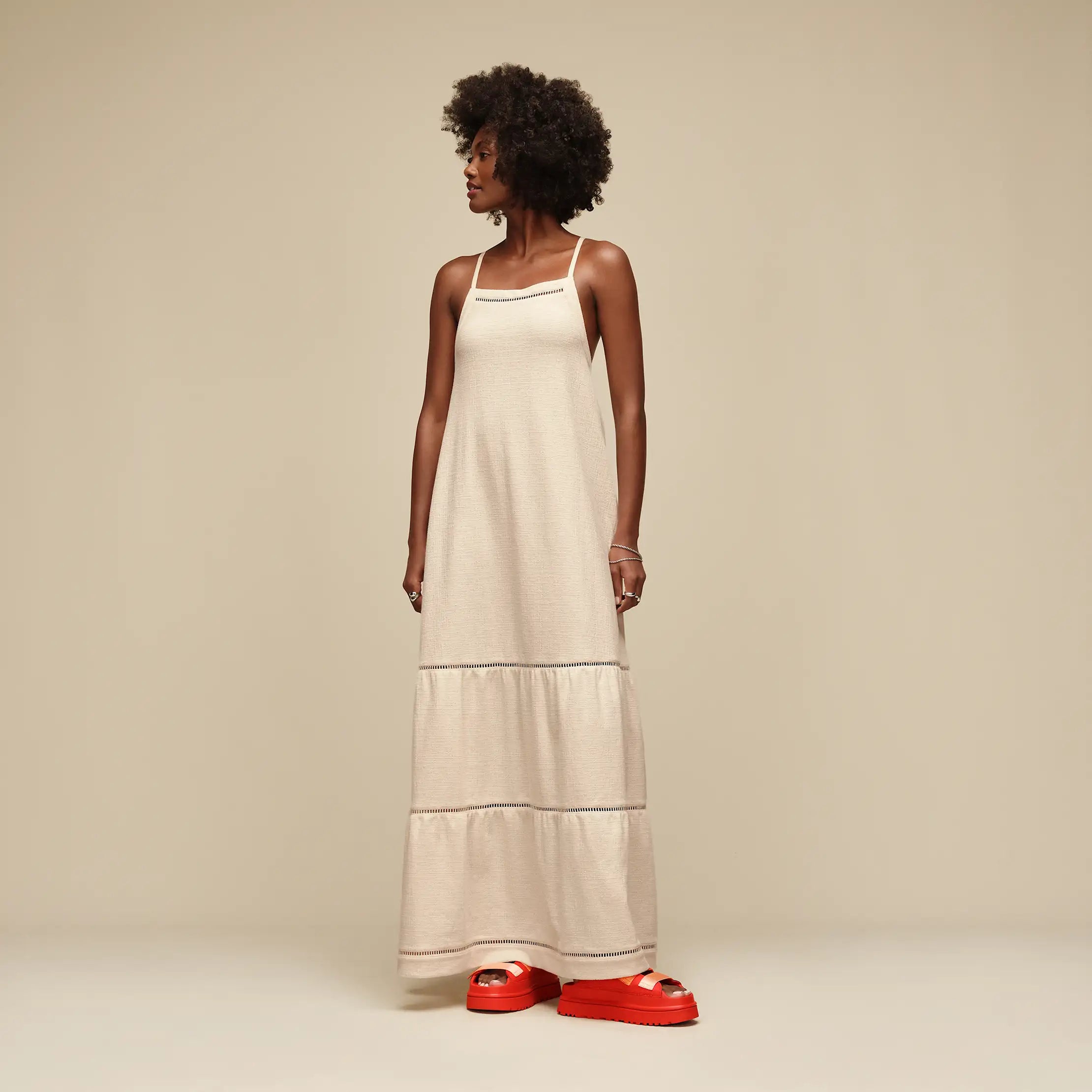 Women's Clarinda Dress - CREAM