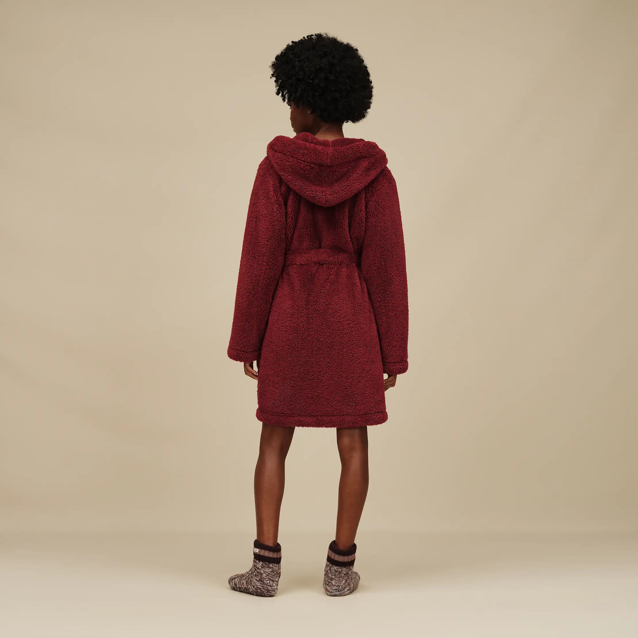 Women's Deedee Fleece Lined Quarter II - DARK CARAMEL