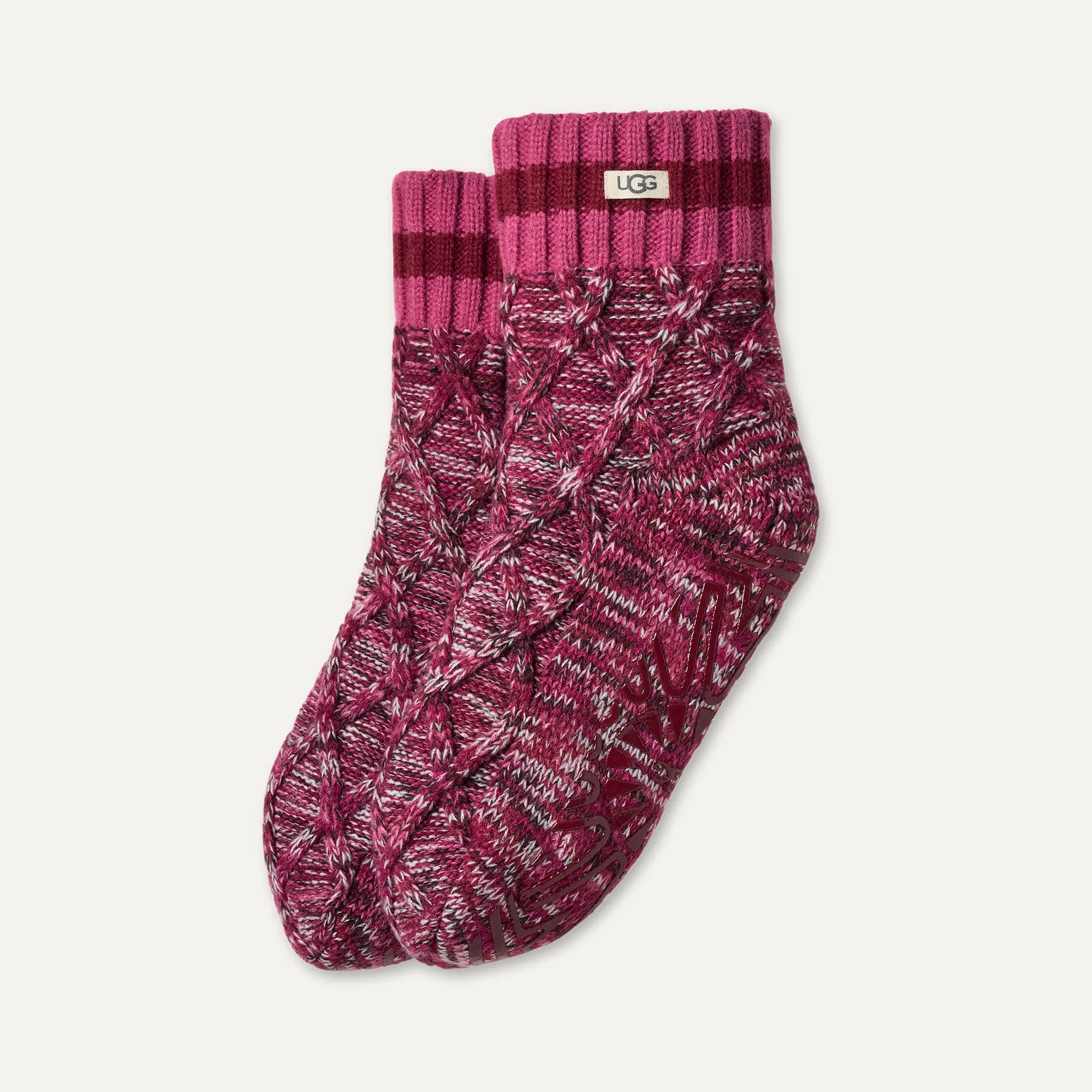 Women's Deedee Fleece Lined Quarter II - STRAWBERRY