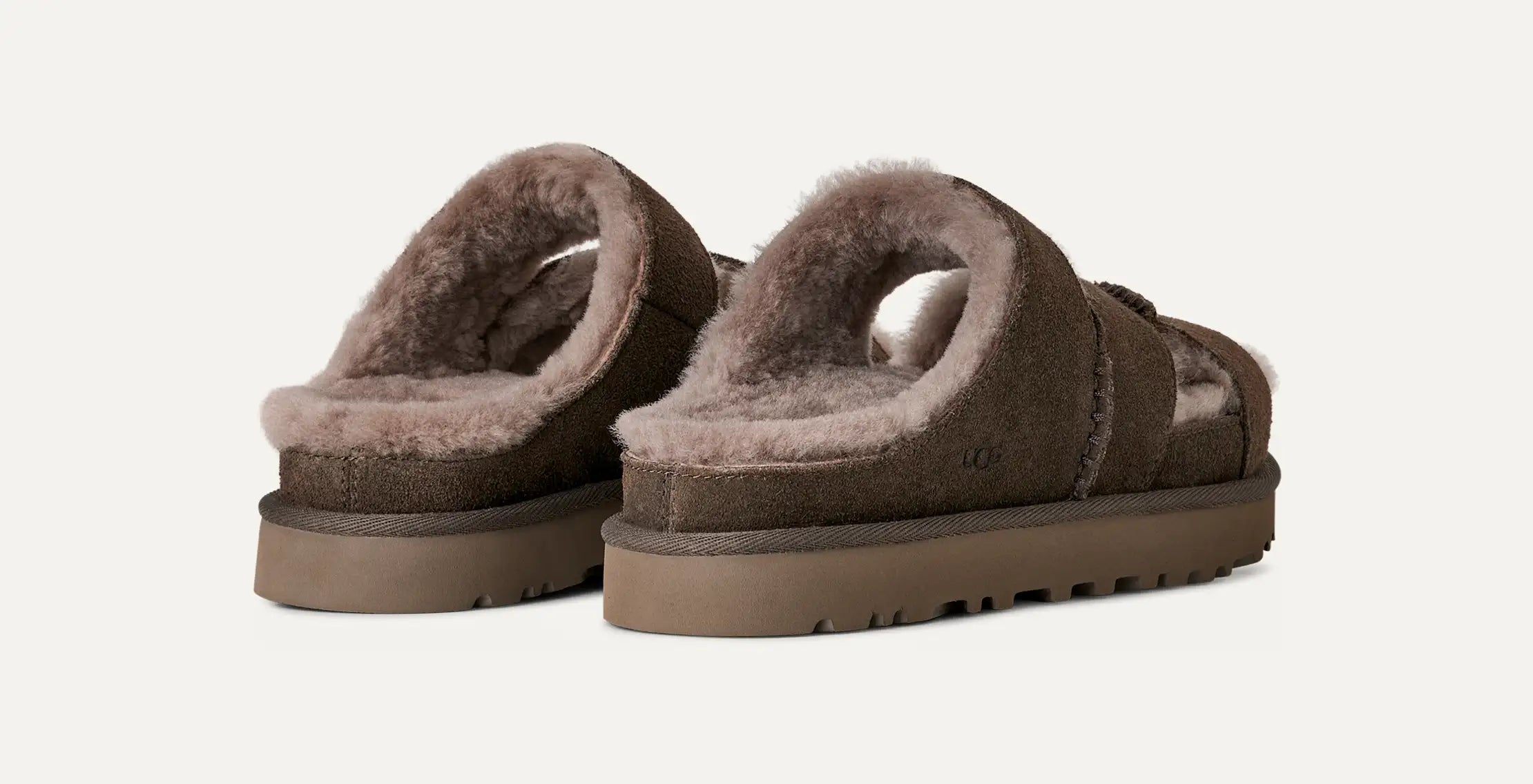 Women's Greenport Cross Strap Slide - DENSE SMOKE