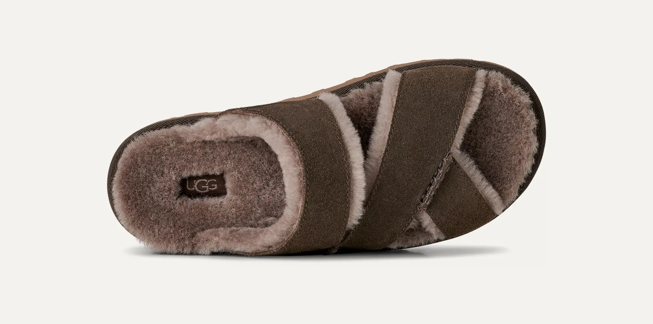 Women's Greenport Cross Strap Slide - DENSE SMOKE