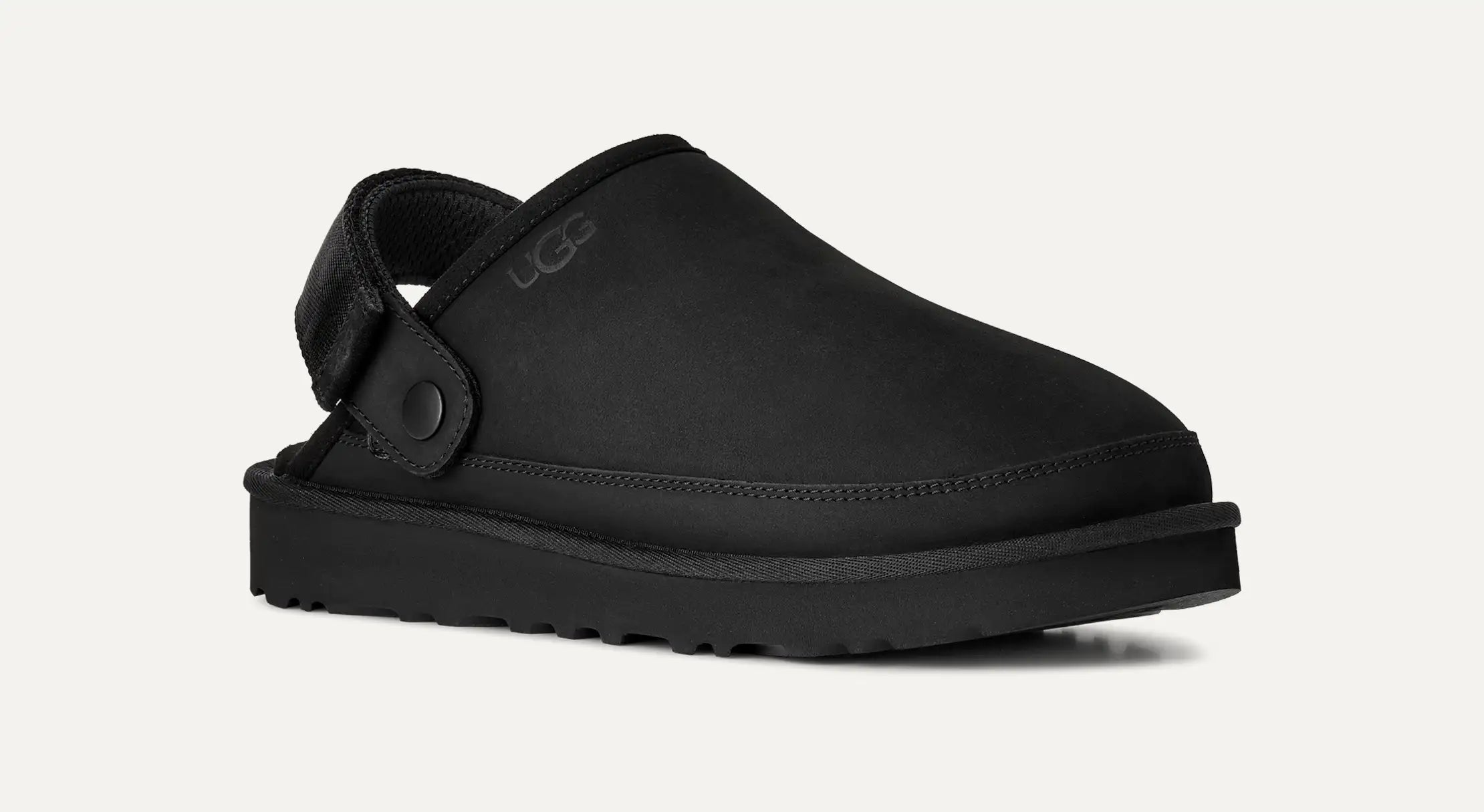 Men's Goldencoast Clog II Nubuck - BLACK