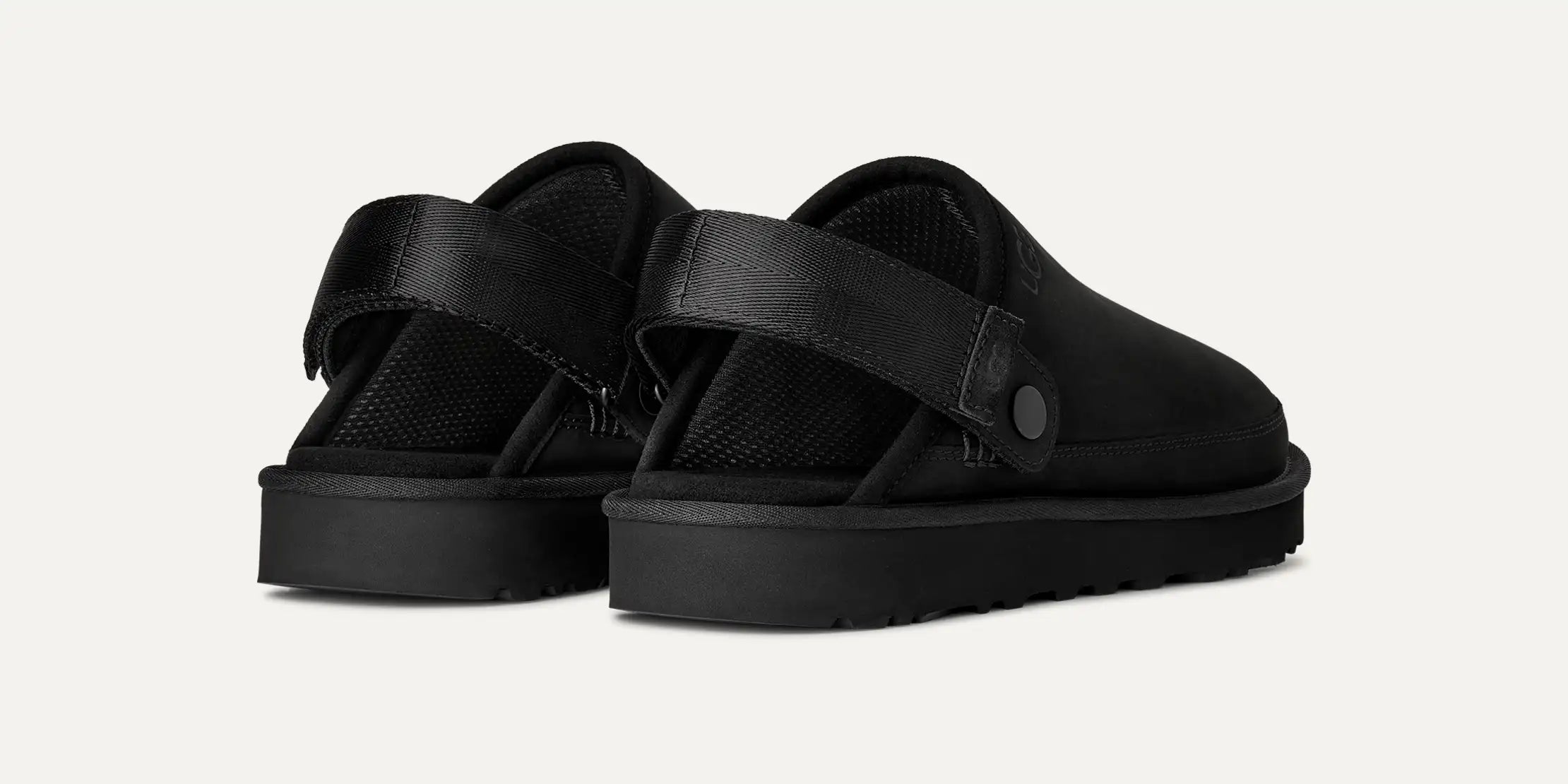 Men's Goldencoast Clog II Nubuck - BLACK