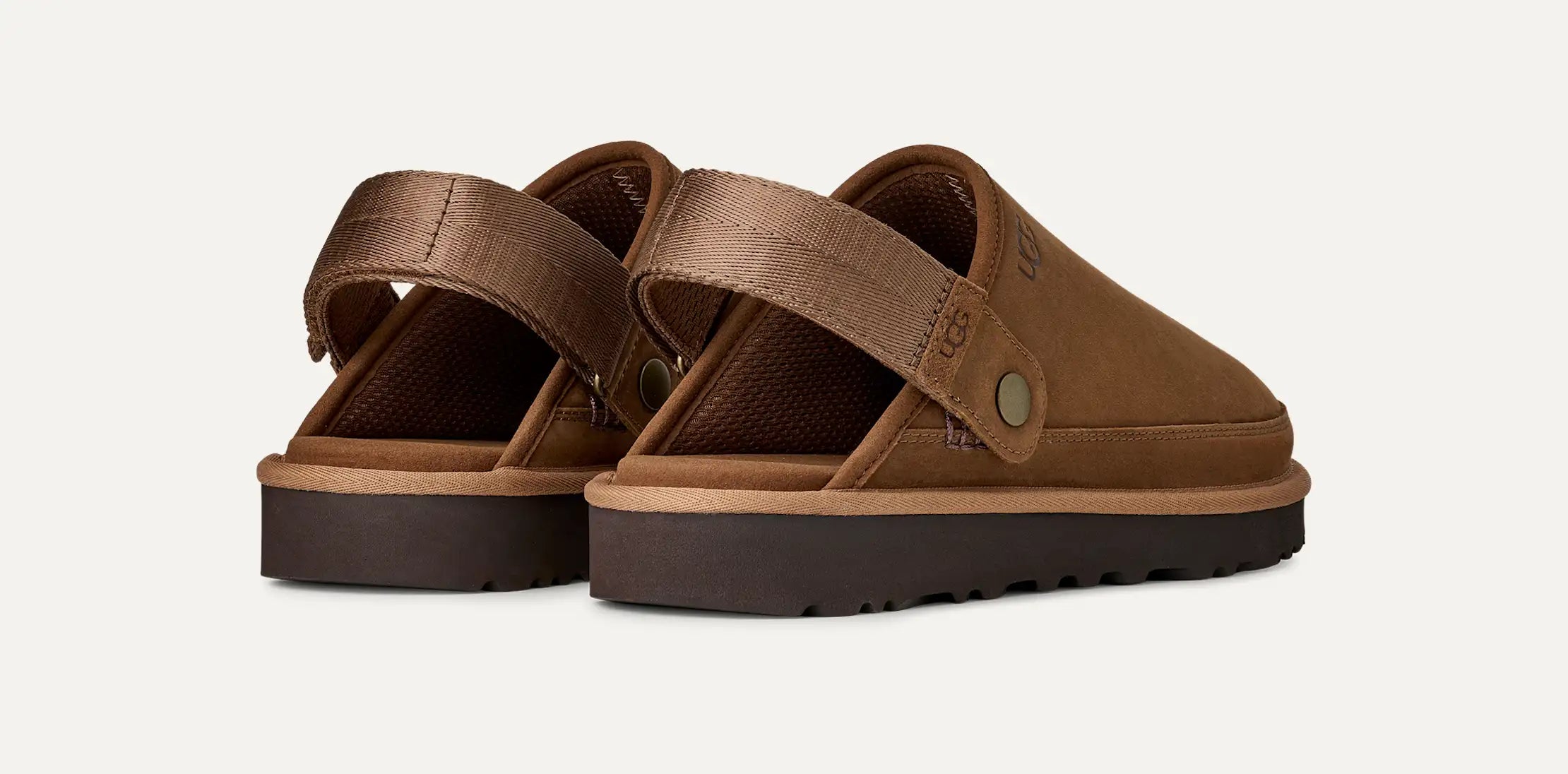 Men's Goldencoast Clog II Nubuck - DARK CHESTNUT