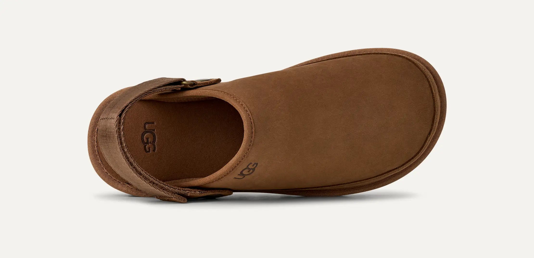 Men's Goldencoast Clog II Nubuck - DARK CHESTNUT