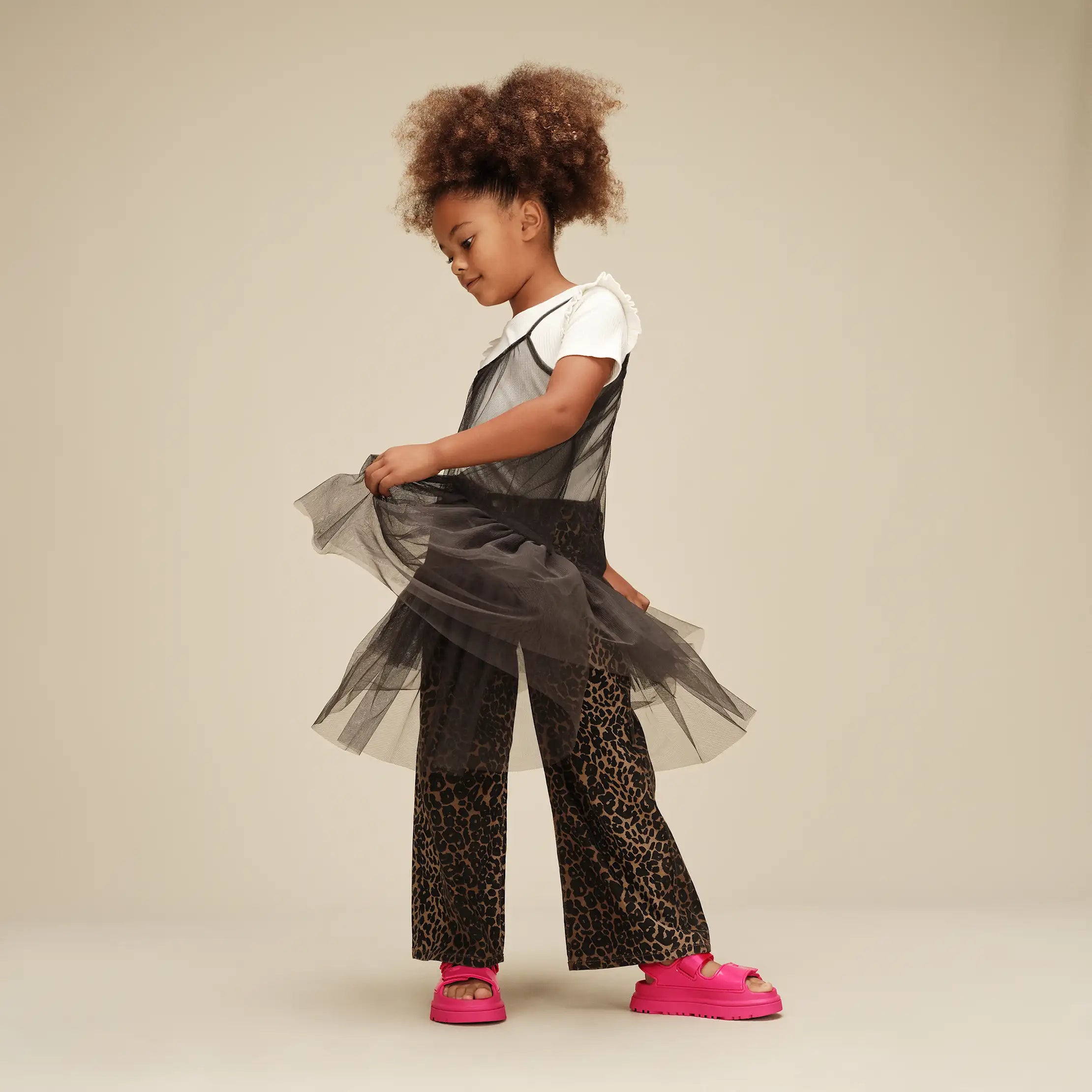 Kids' GoldenGlow Glossy Sparkles - DEEP CORAL