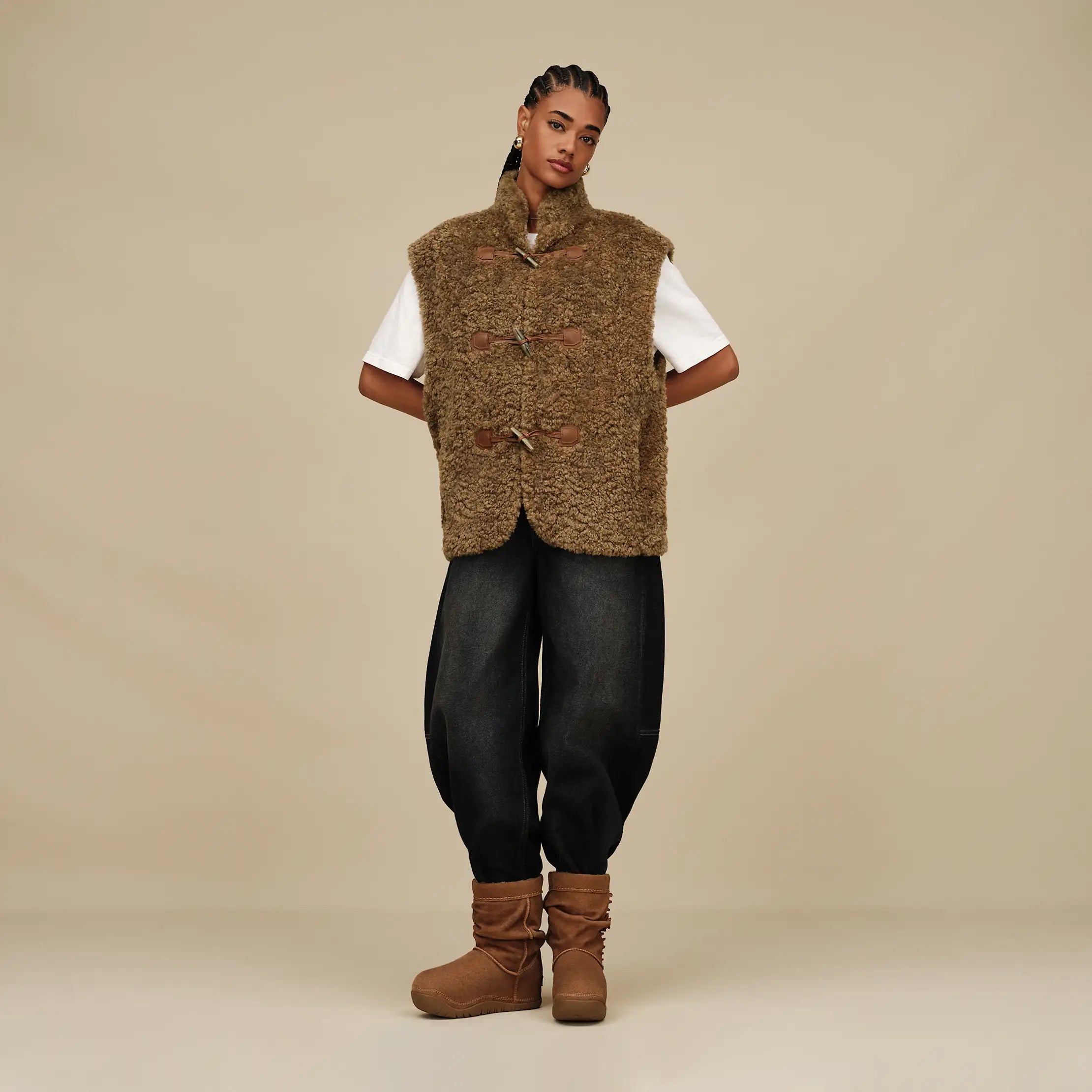Women's Bucked Boot - CHESTNUT