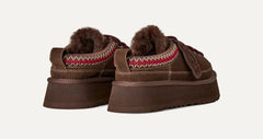 Women's Heritage Lace-Up Slipper - BURNT CEDAR