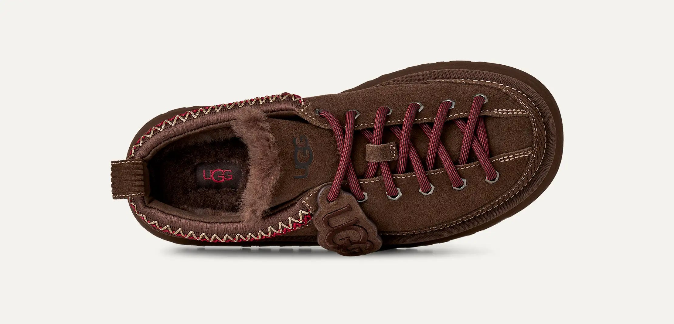 Women's Heritage Lace-Up Slipper - BURNT CEDAR