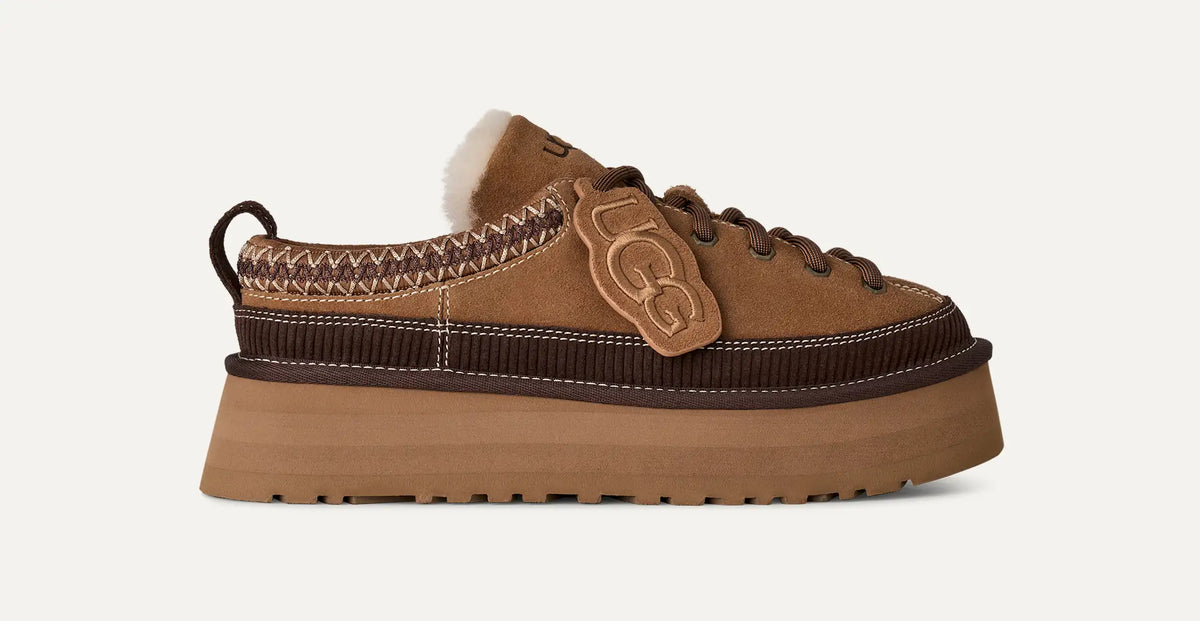 Women's Heritage Lace-Up Slipper - CHESTNUT