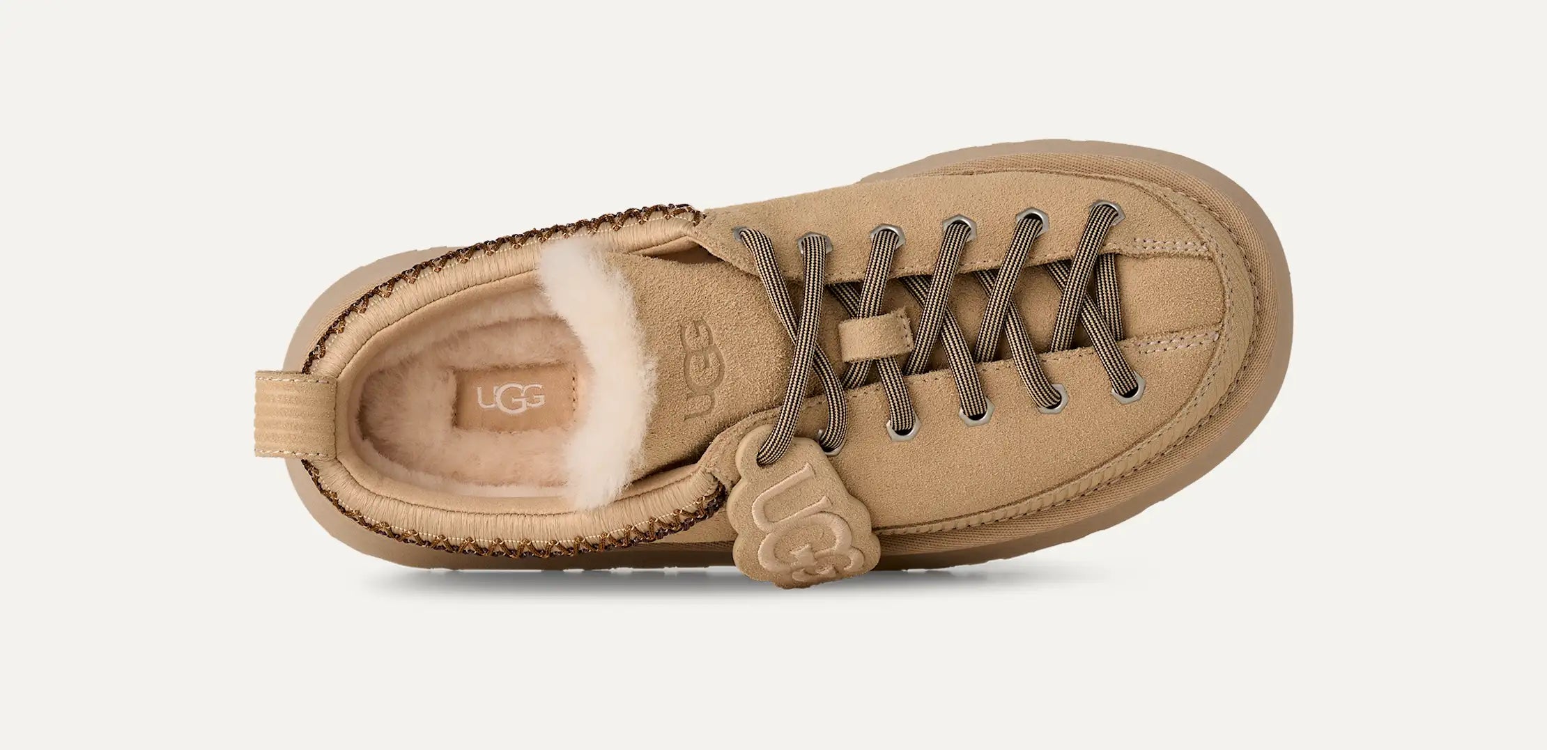 Women's Heritage Lace-Up Slipper - SAND CASTLE
